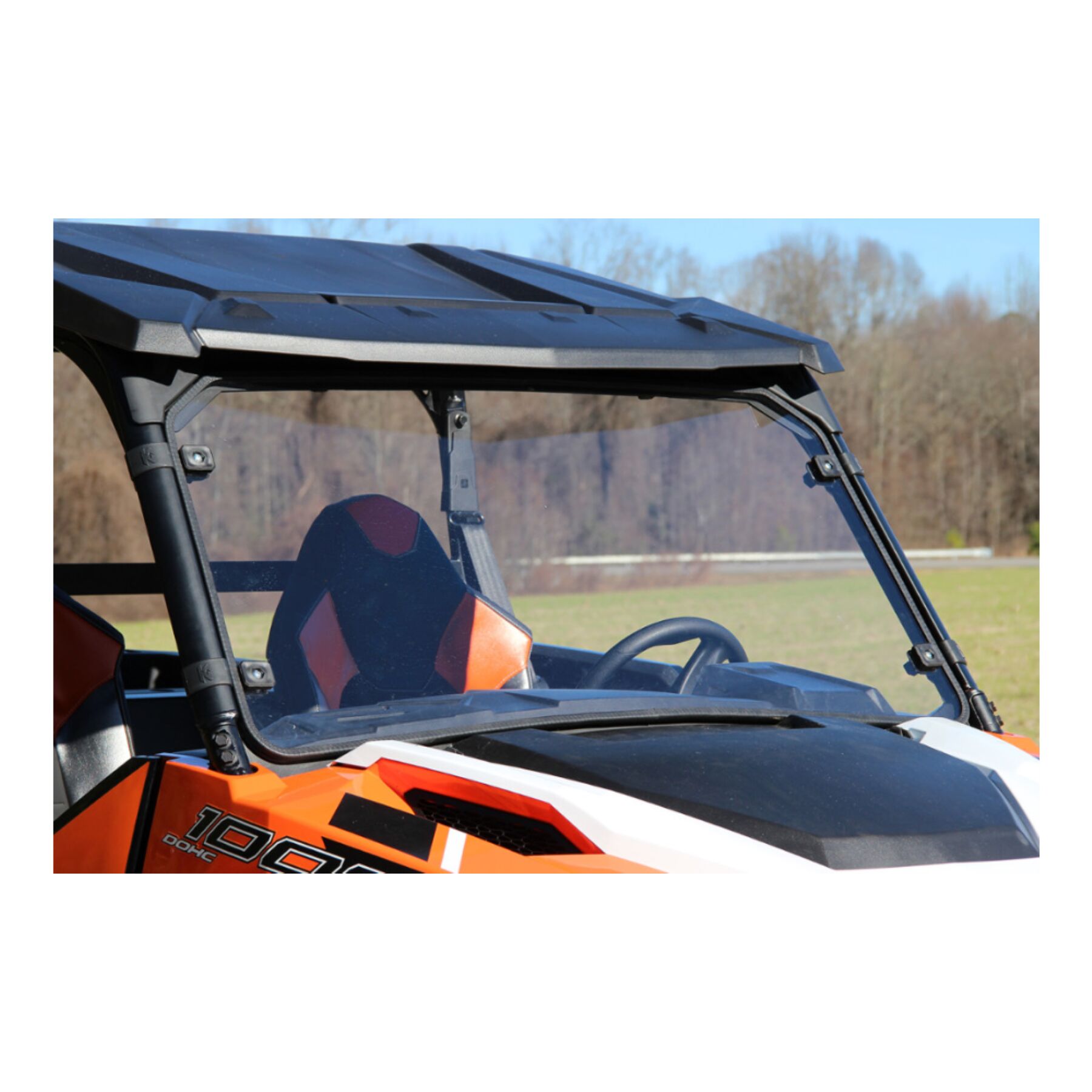 Seizmik Poly Windshield Polaris General 1000 2016-2024