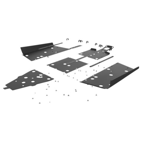 Seizmik UHMW Skid Plate Kit Polaris General XP 1000 Deluxe / Pursuit 2021