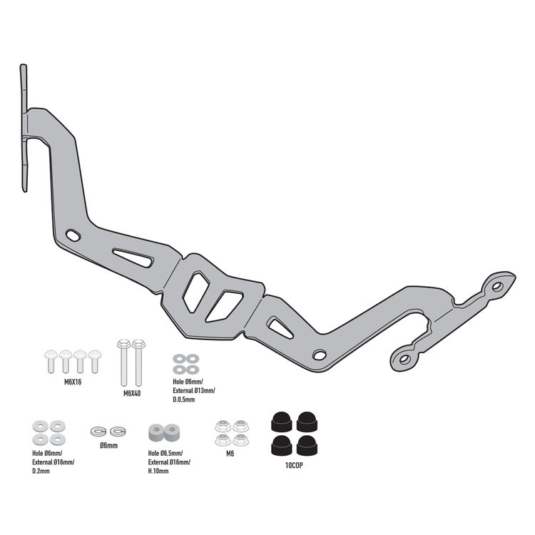 Givi A2151A Windshield Fit Kit Yamaha MT-03 2020-2024