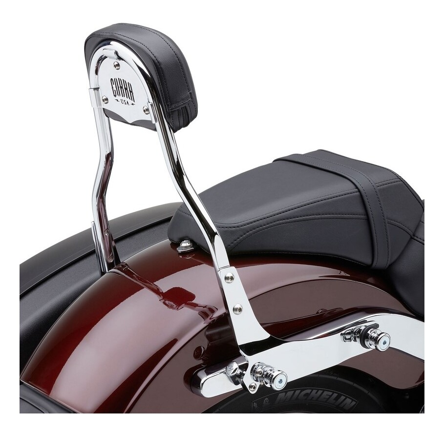 Cobra Round Detachable Backrest For Harley Softail FLSB 2018-2021 N/A