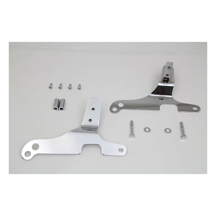 V-Twin Mfg. Sissy Bar Side Plates For Harley Touring 1997-2008