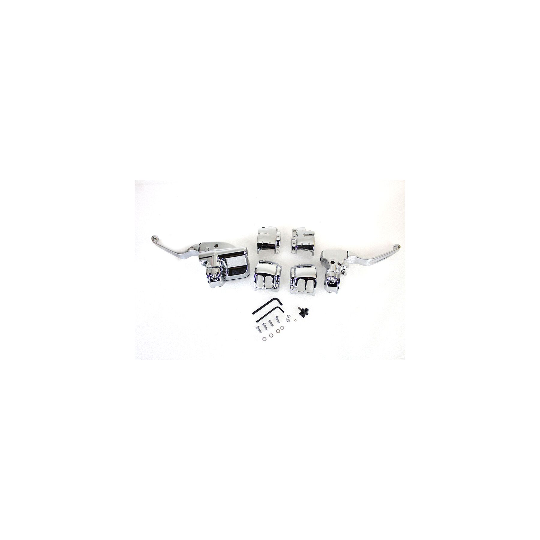 V-Twin Mfg. Handlebar Control Kit For Harley Softail 2015-2017