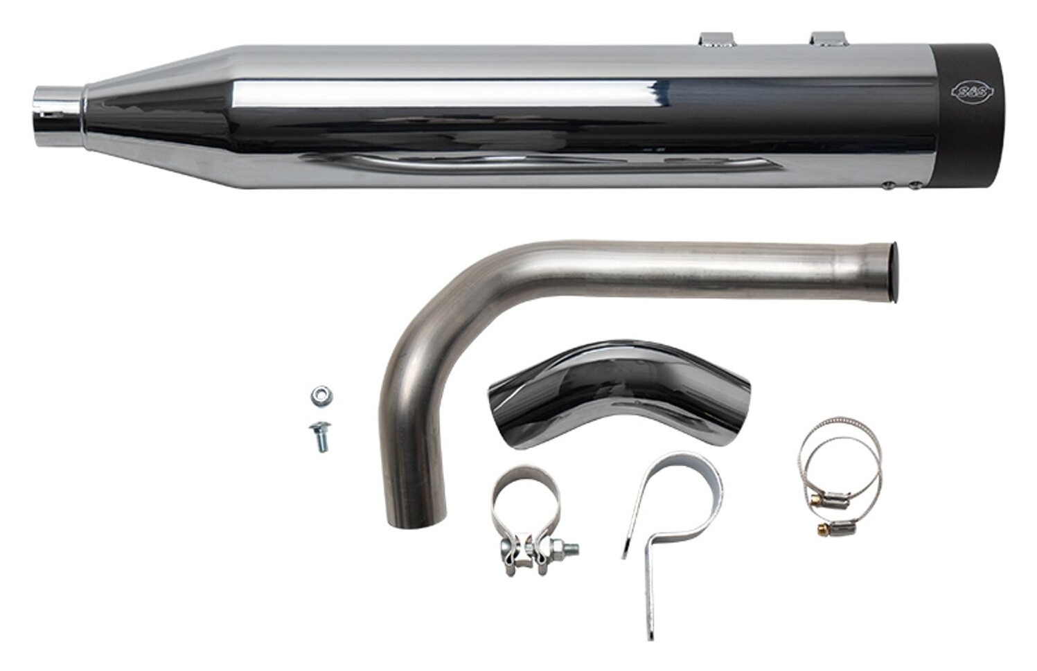 S&S Cycle Sidewinder Shadow Pipe For Harley Touring 2009-2025 N/A