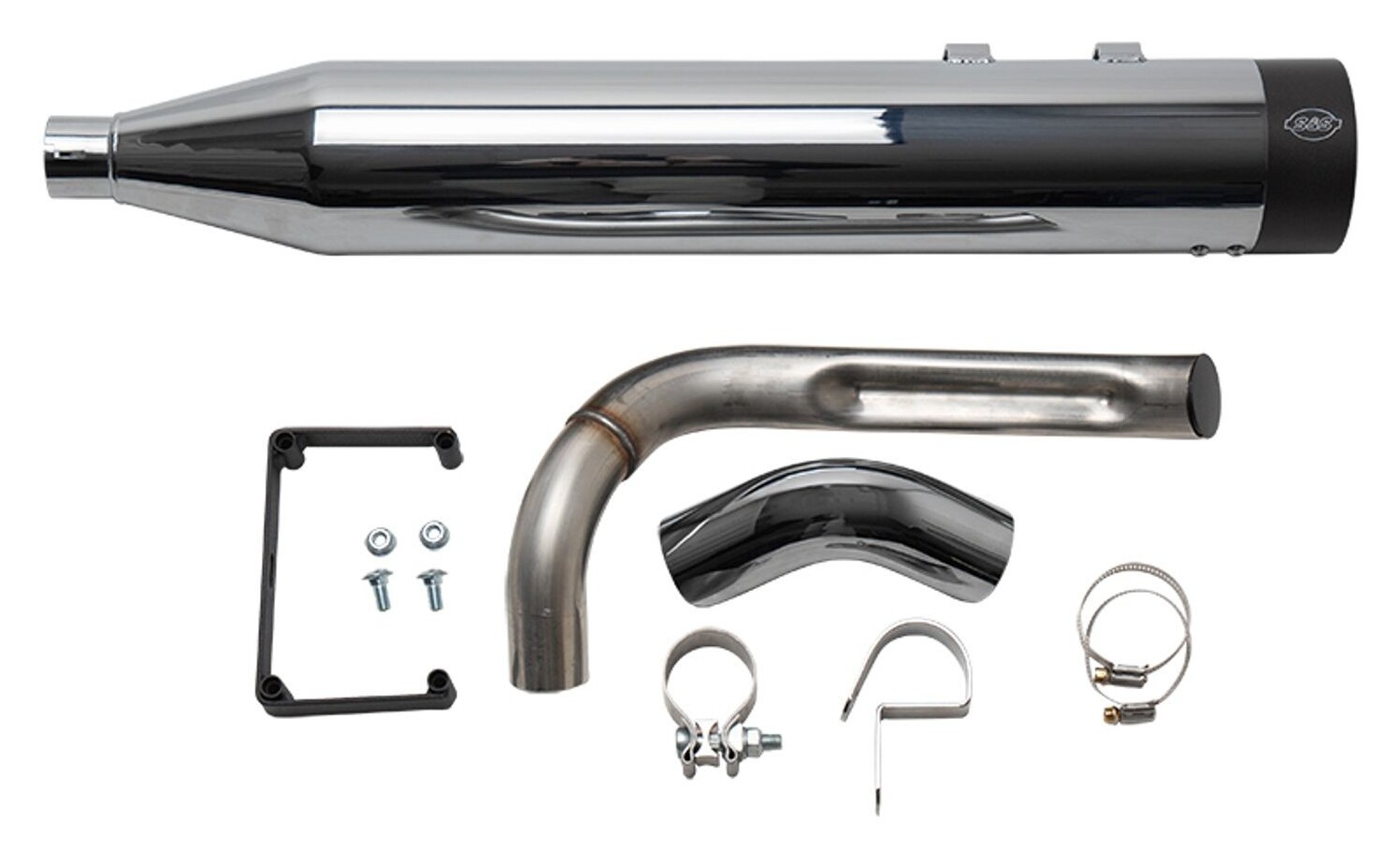 S&S Cycle Sidewinder Shadow Pipe For Harley Touring 1999-2008 N/A