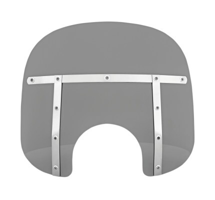 Memphis Shades Memphis Fats Windshield With 7" Headlight Cutout 13" Tall