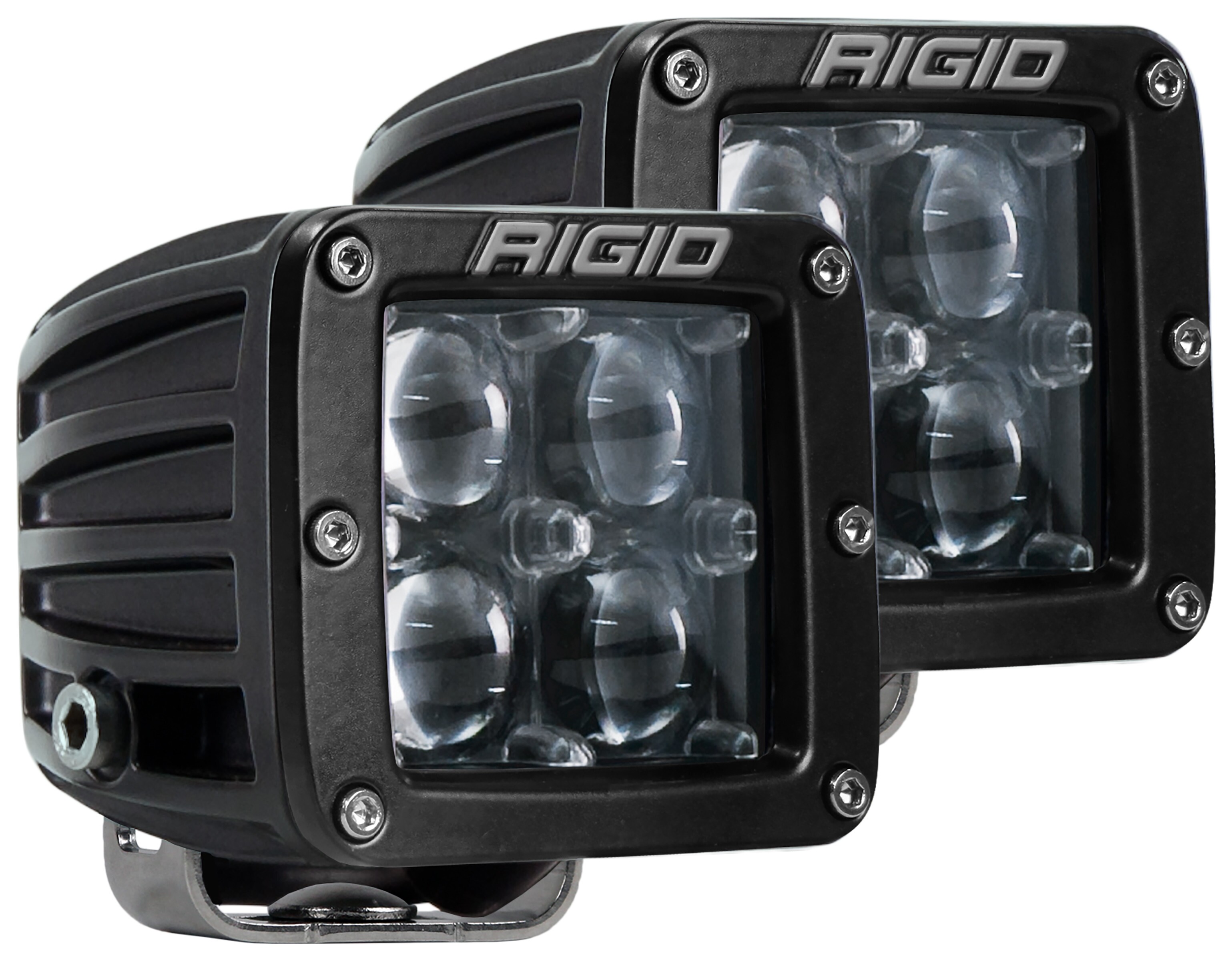 Rigid D-Series Pro LED Pod Lights - Dual Pack - RevZilla