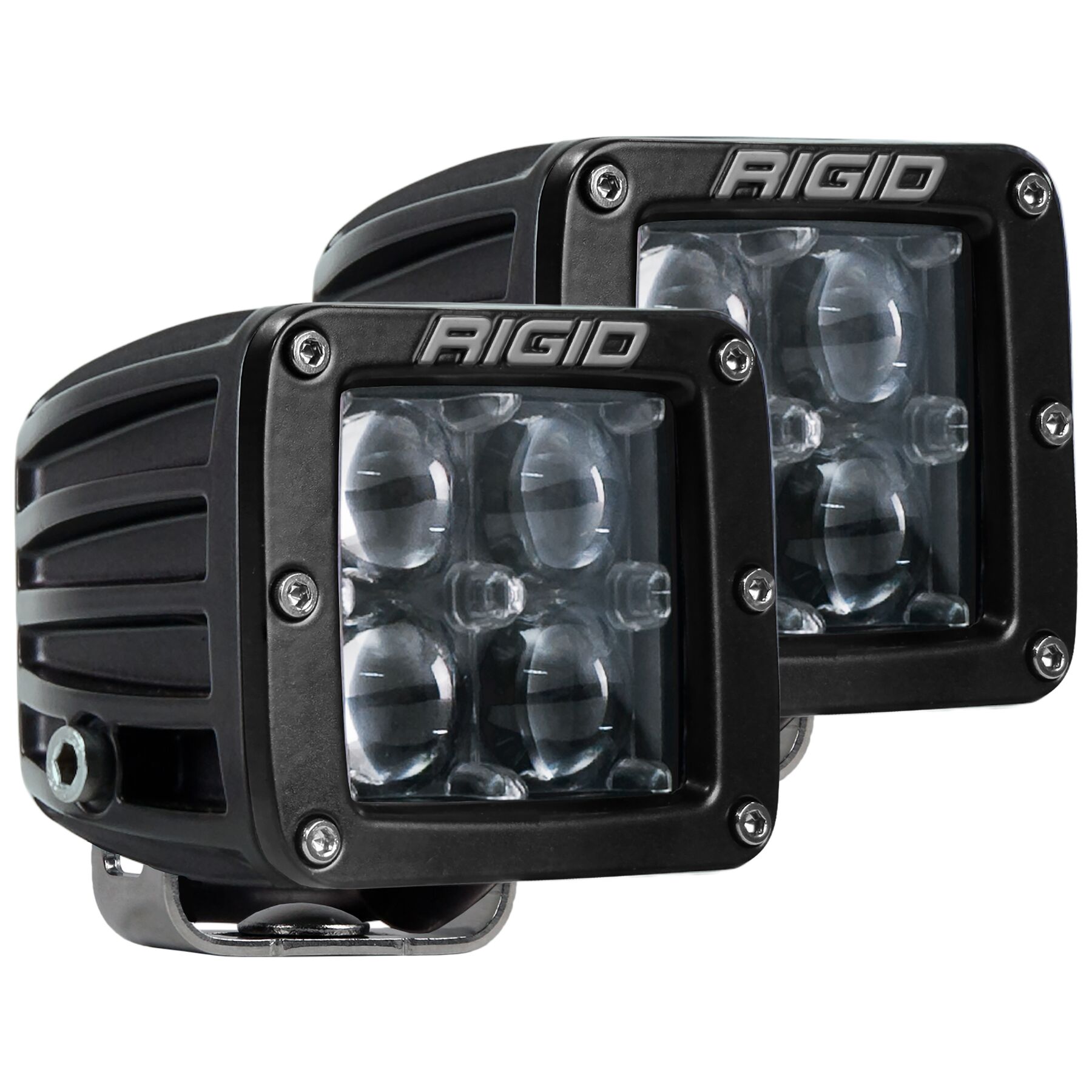 Rigid D-Series Pro Hyperspot 3 LED Pod Lights - Dual Pack