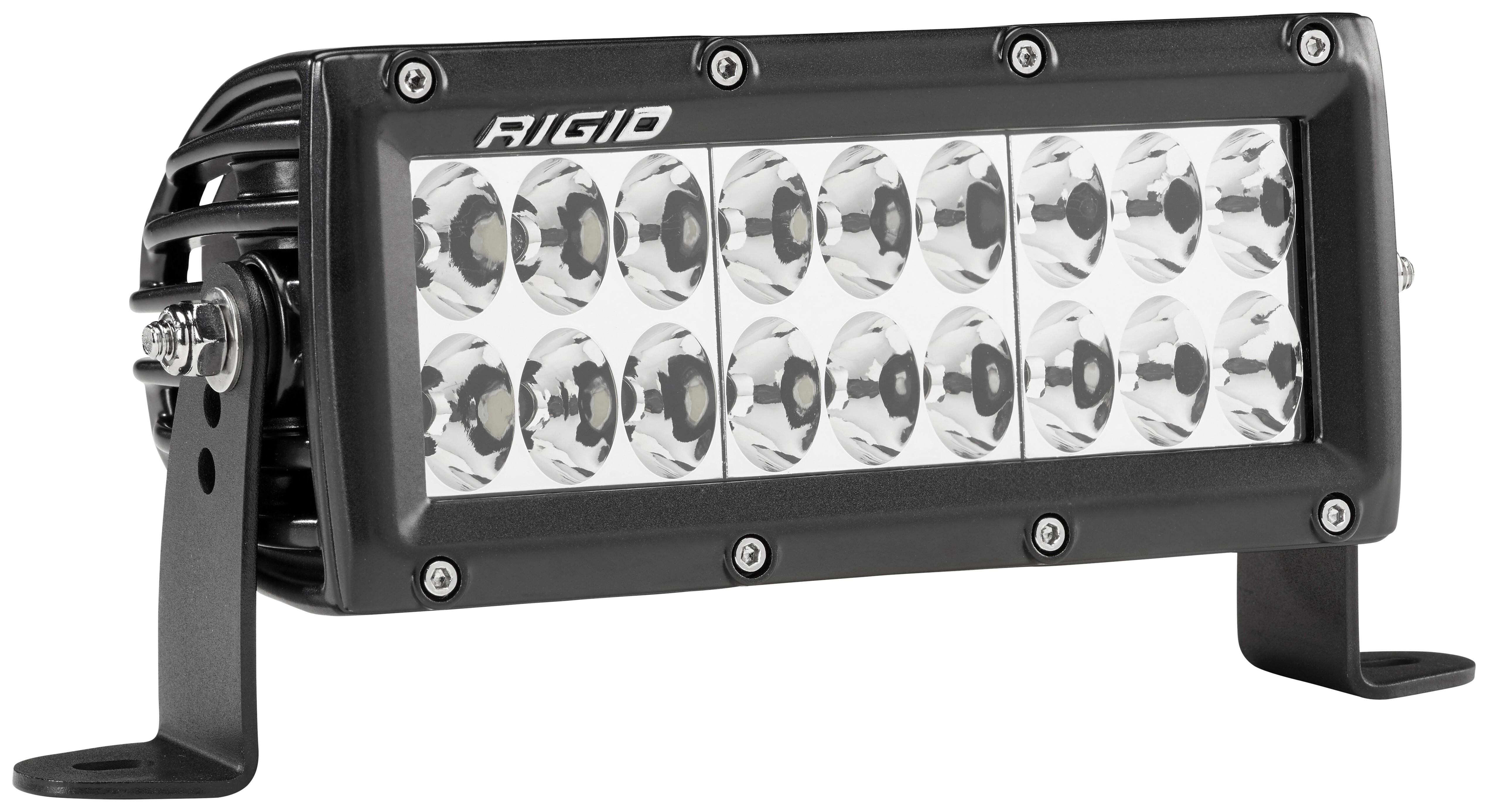Rigid E-Series Pro 6" LED Light Bar (6") Driving 6"