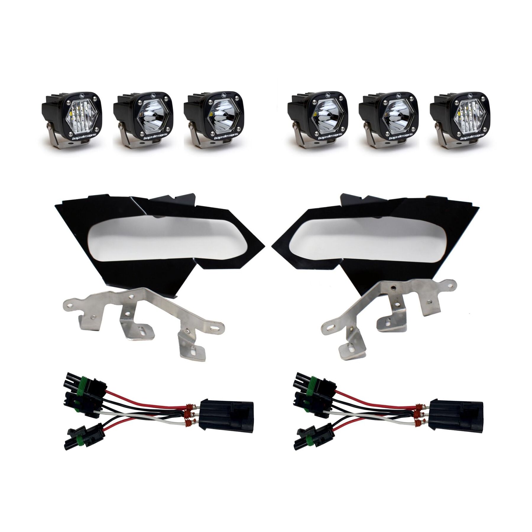 Baja Designs S1 Headlight Kit Can-Am Maverick X3