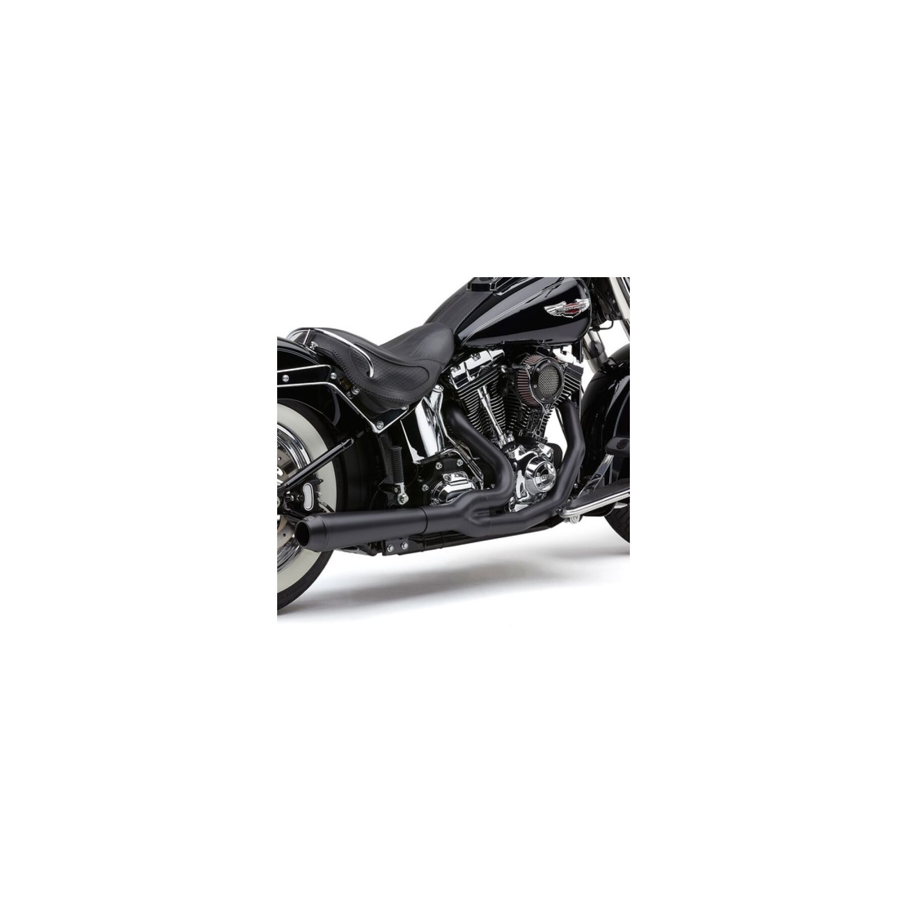 Cobra El Diablo 2-Into-1 Exhaust For Harley Softail 1986-2006