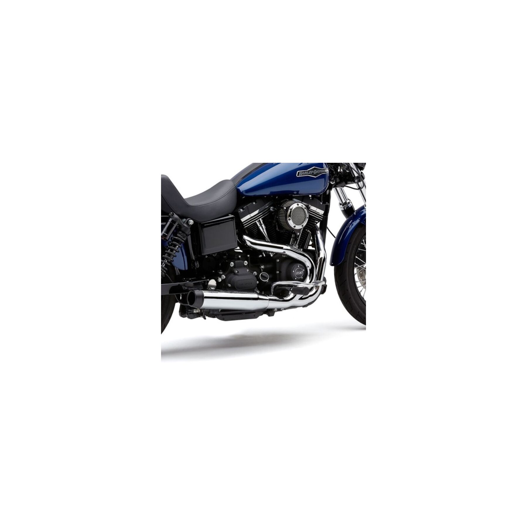 Cobra El Diablo 3.5 Round 2-Into-1 Exhaust For Harley Dyna 2006-2011