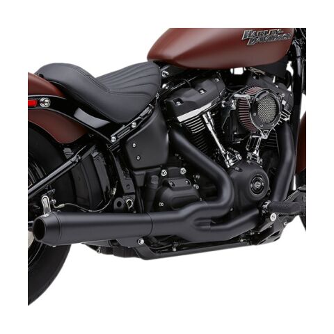 Cobra El Diablo 2-Into-1 Exhaust For Harley Softail FLHC / FLSB 2018-2024