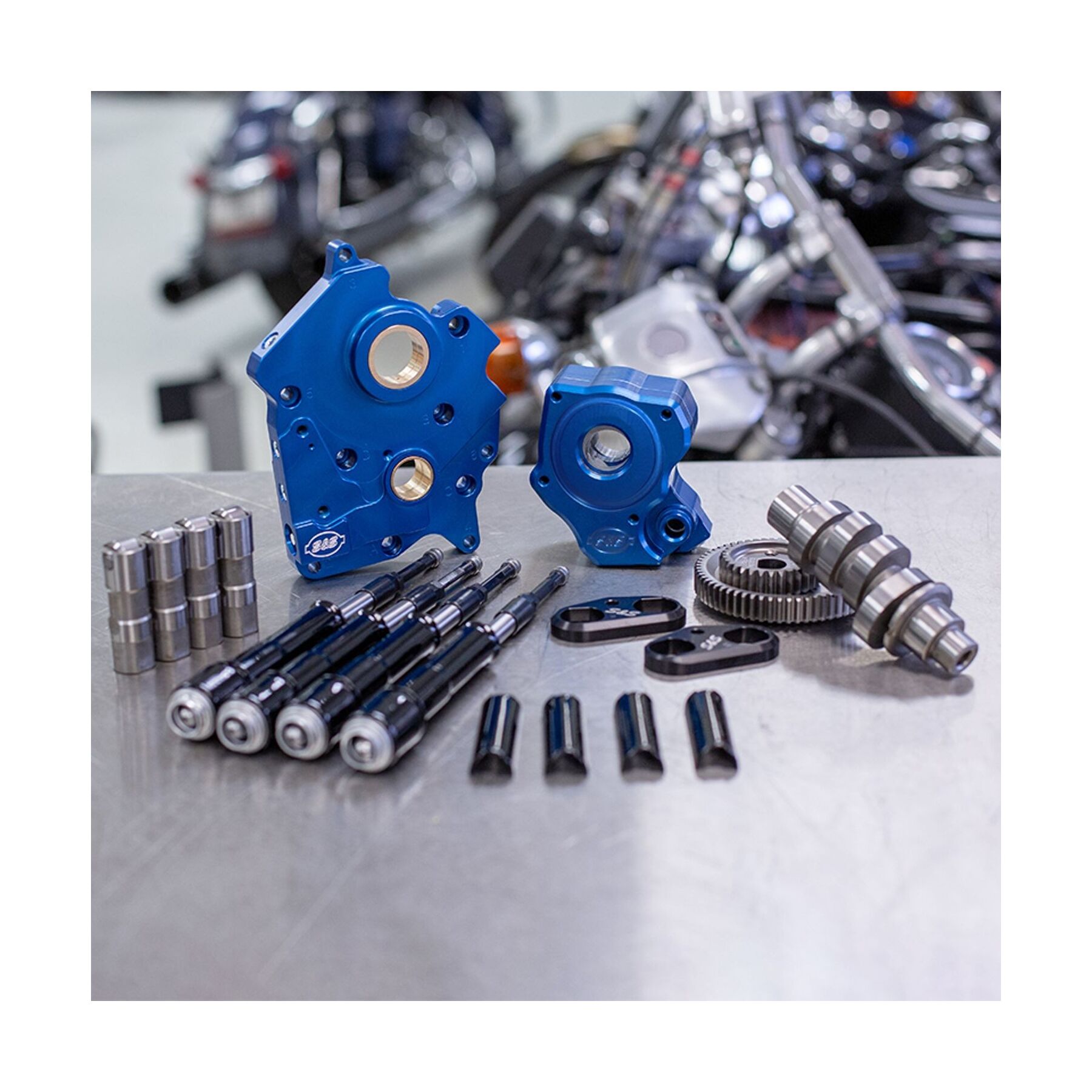 S&S Cycle 465 Cam Chest Kit For Harley Twin Cooled Milwaukee Eight 201