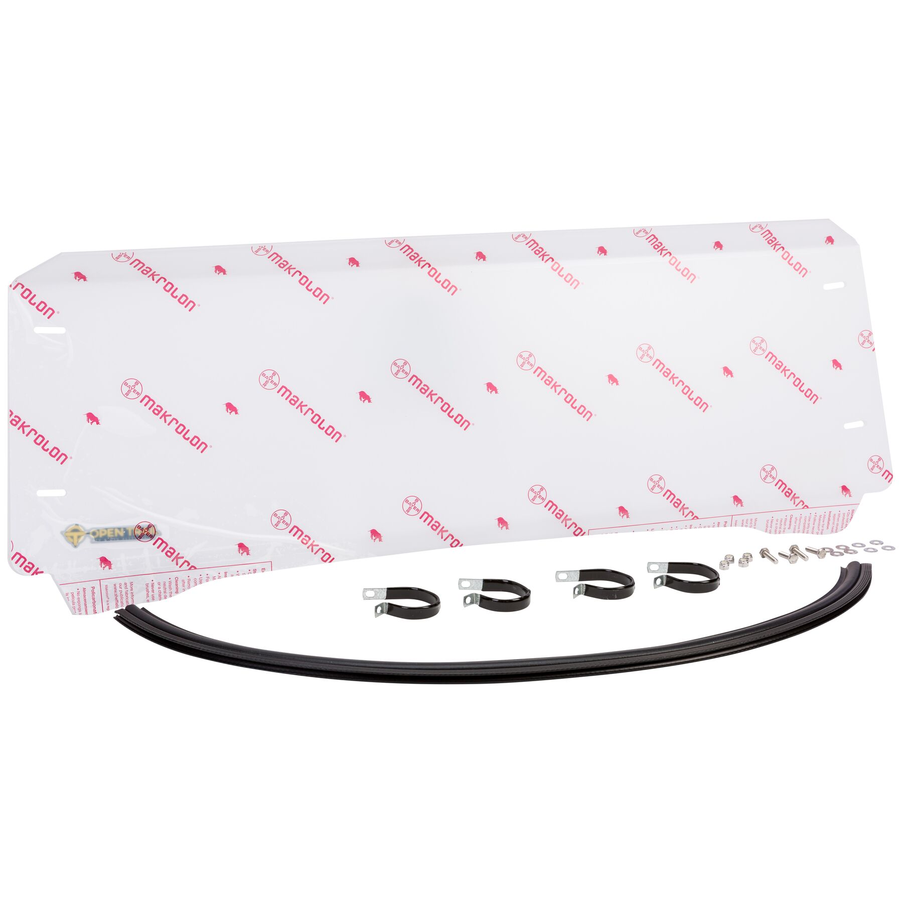 Open Trail Half Windshield Polaris RZR 570 / 800 / 900 / XP 900 2008-2