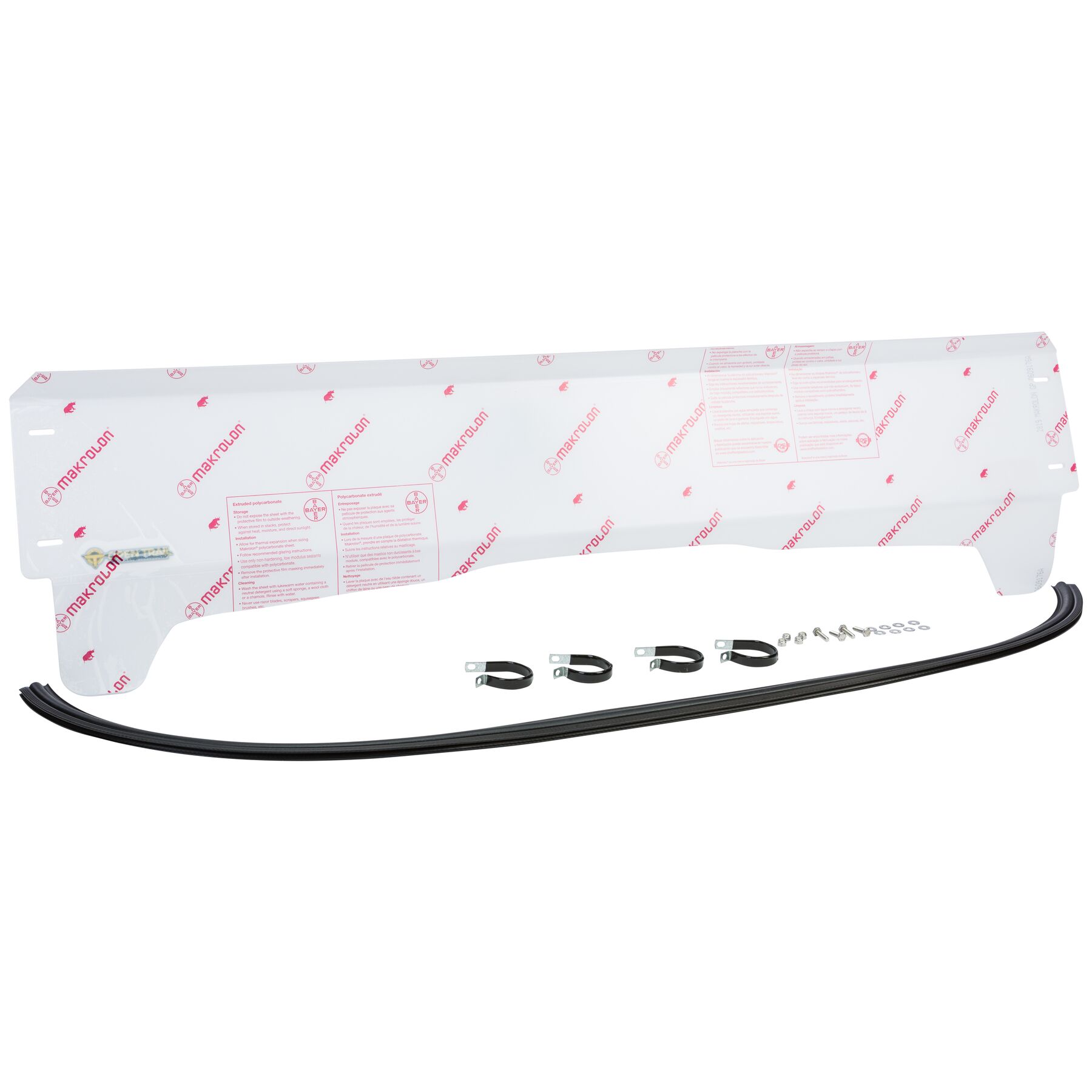 Open Trail Half Windshield Kawasaki Teryx / Teryx4 2012-2015