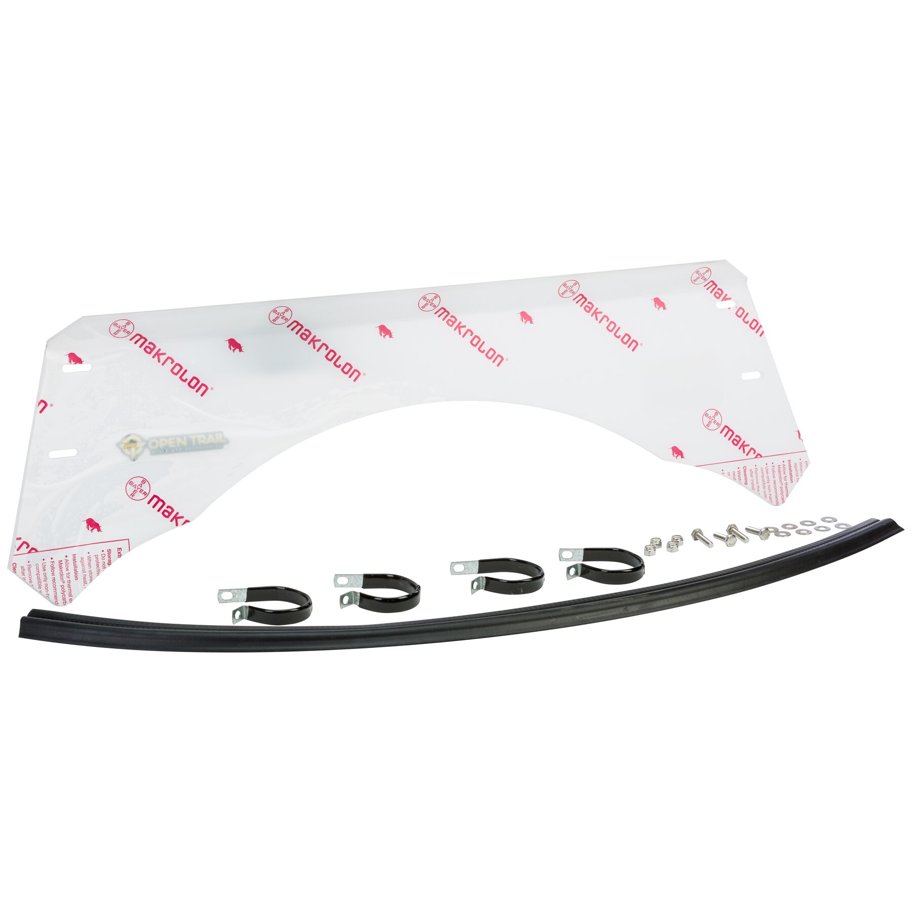 Open Trail Half Windshield Polaris Ace 500 / 570 / 900 / Sportsman 201