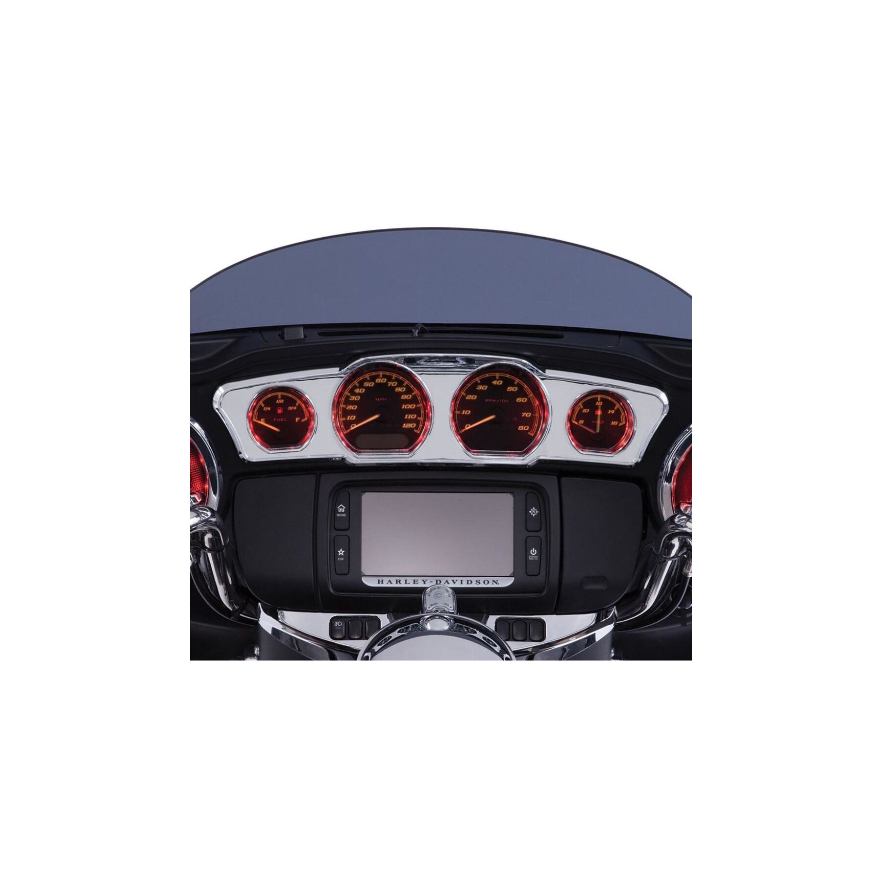 Ciro Dash Accent For Harley Touring 2014-2025