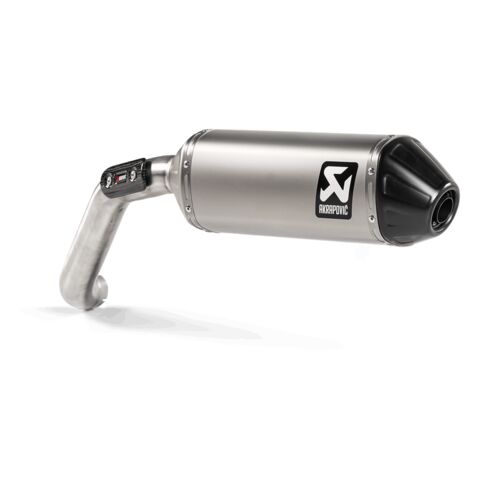Akrapovic Offroad Slip-On Exhaust Moto Guzzi V85 TT 2021