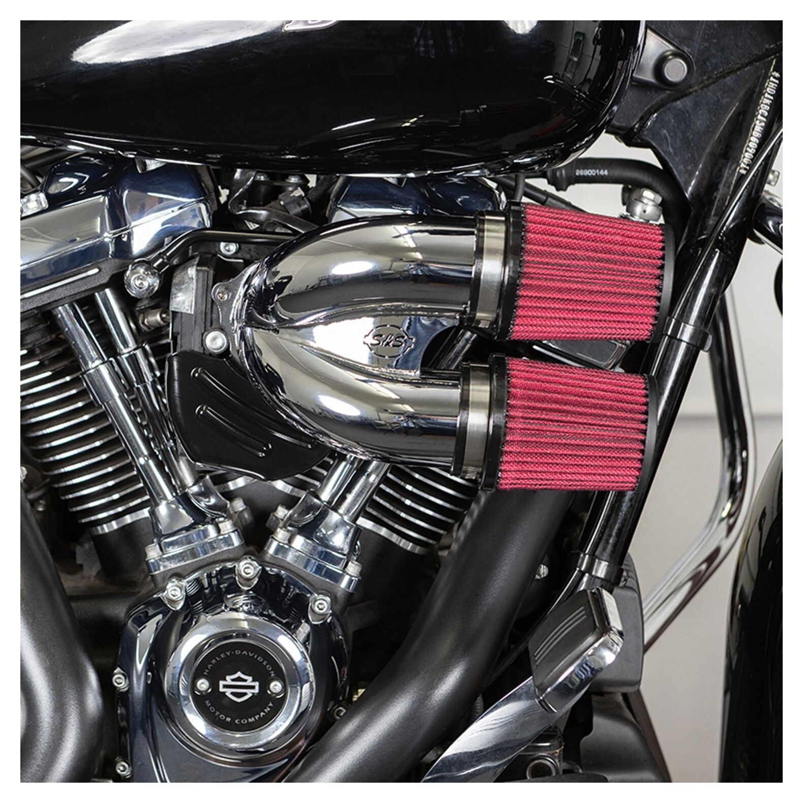 S&S Cycle Tuned Induction Air Cleaner Kit For Harley - RevZilla