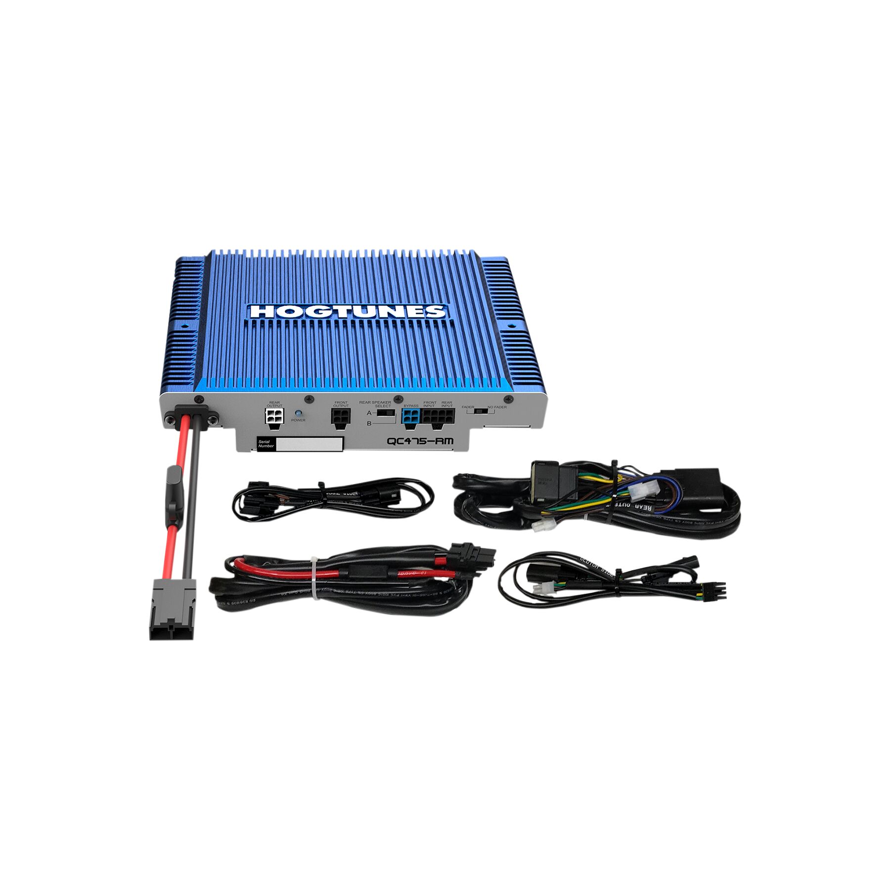 Hogtunes Quadcast 300 Watt 4 Channel Amp For Harley Touring 2014-2024