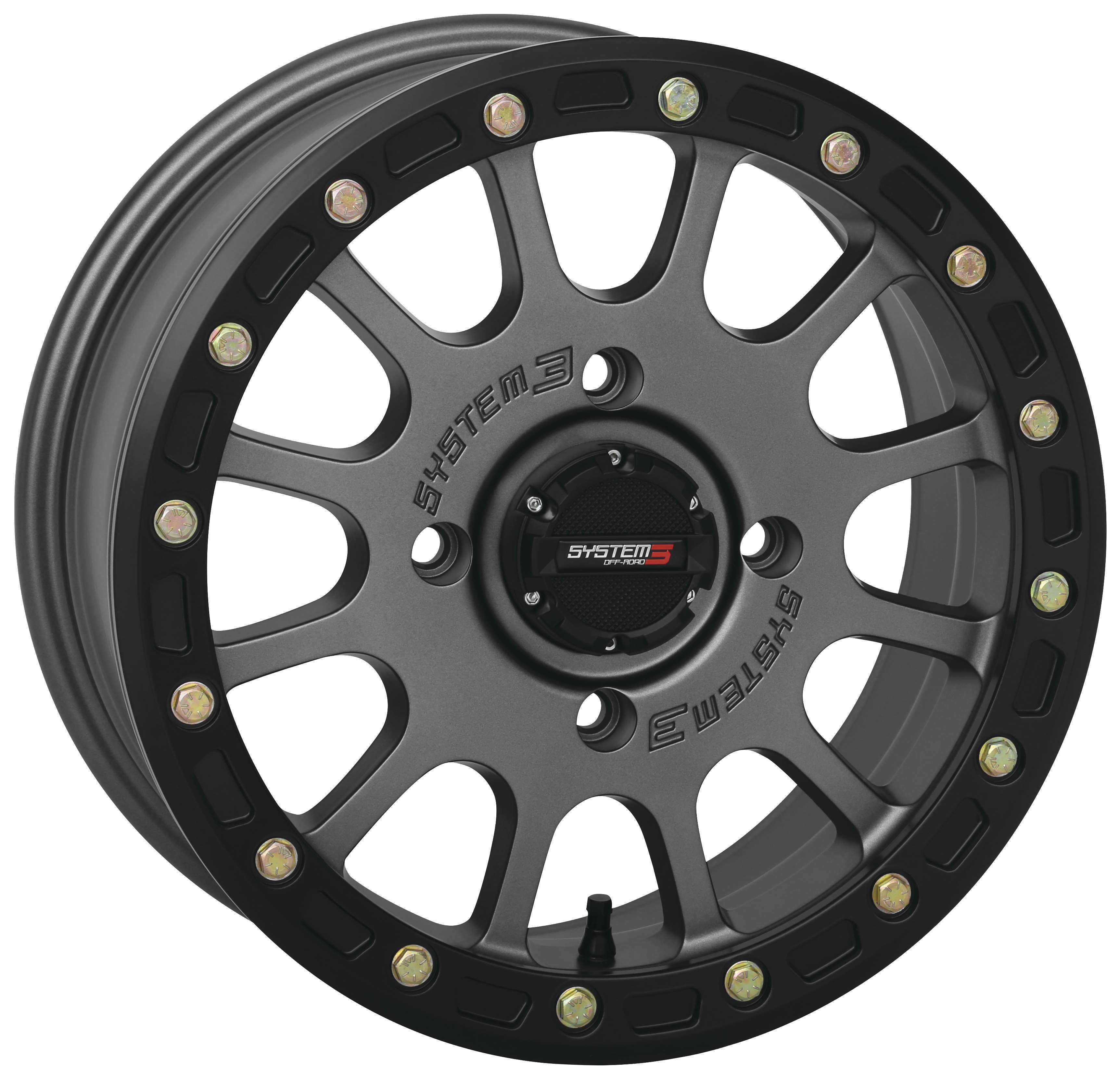 System 3 Off-Road SB-5 Beadlock Wheels 4/156 15x7 | 5+2