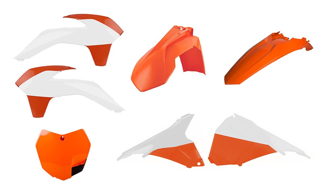 Polisport Enduro Body Kit KTM 200cc-450cc 2014-2016 W/Headlight Mask