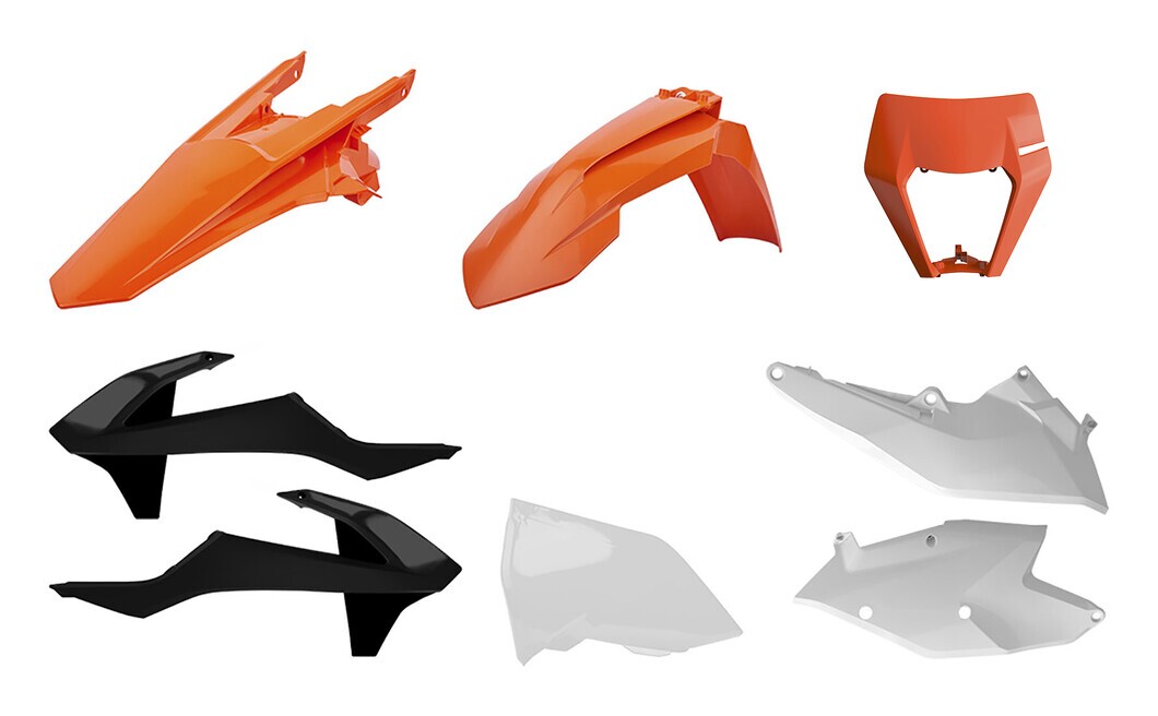Polisport Enduro Body Kit KTM 150cc-500cc 2017-2019 N/A