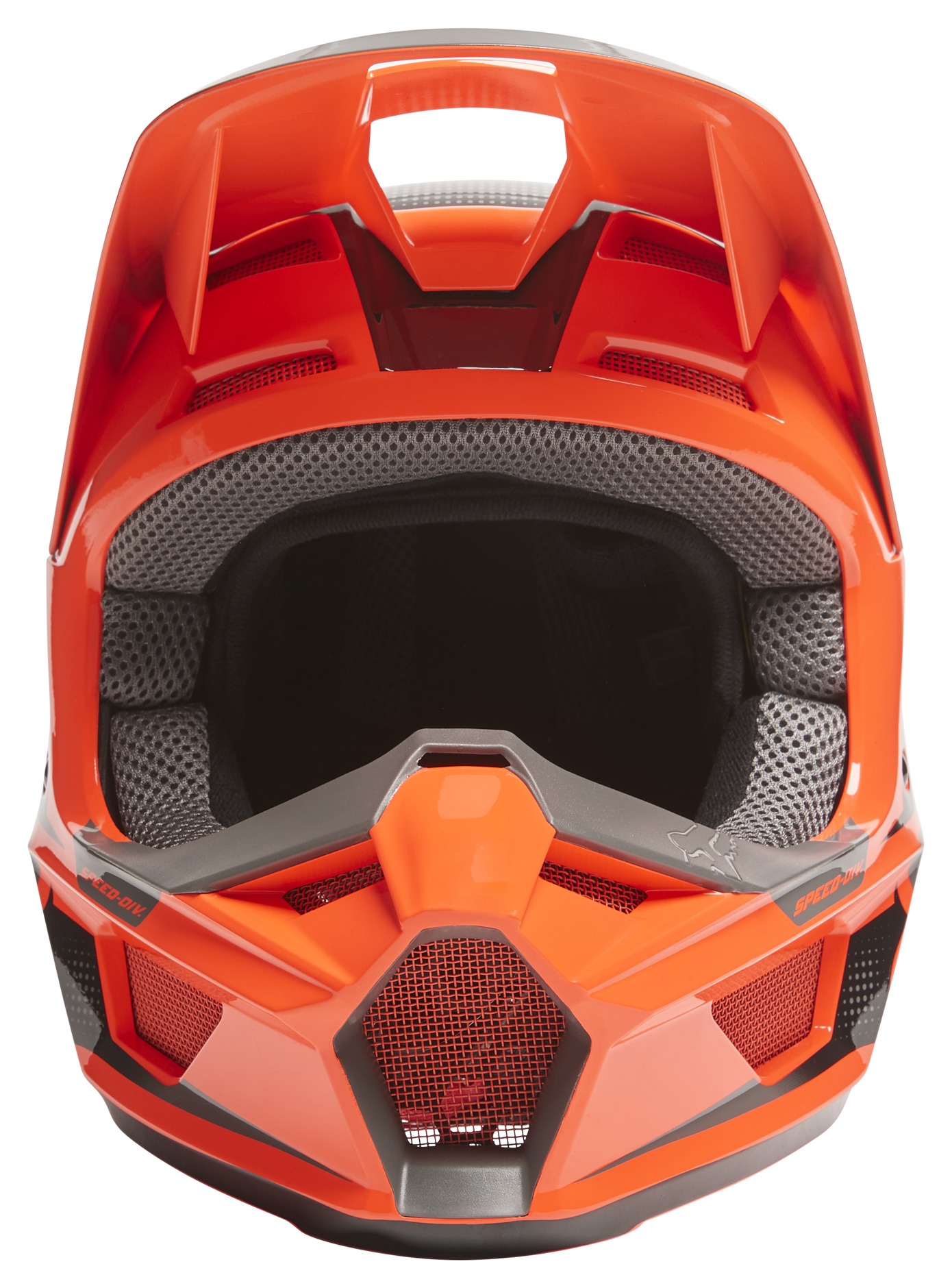 Youth Fox V1 Przm Orange FOX YOUTH V1 LEED MX HELMET MIPS ECE [FLO