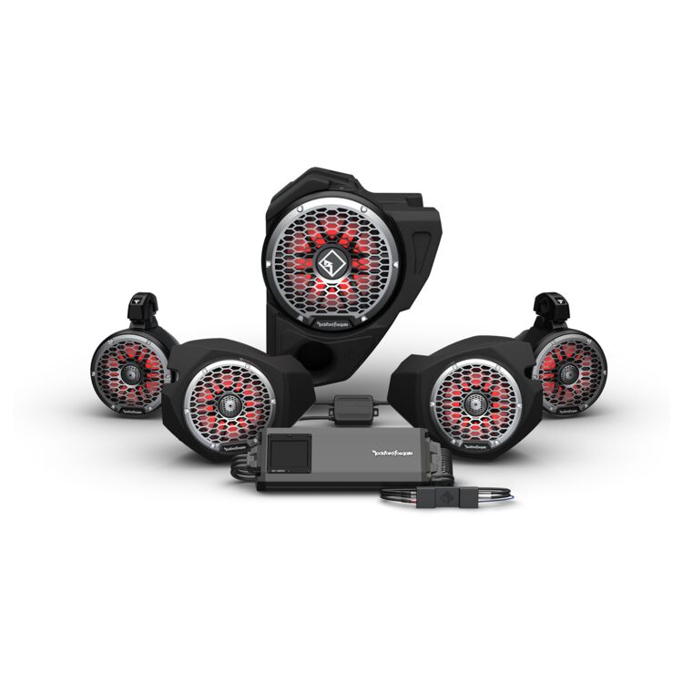 Rockford Fosgate Gen-3 Stage 5 Ride Command 3-Way Interface Audio Systems Polaris RZR 2014-2022