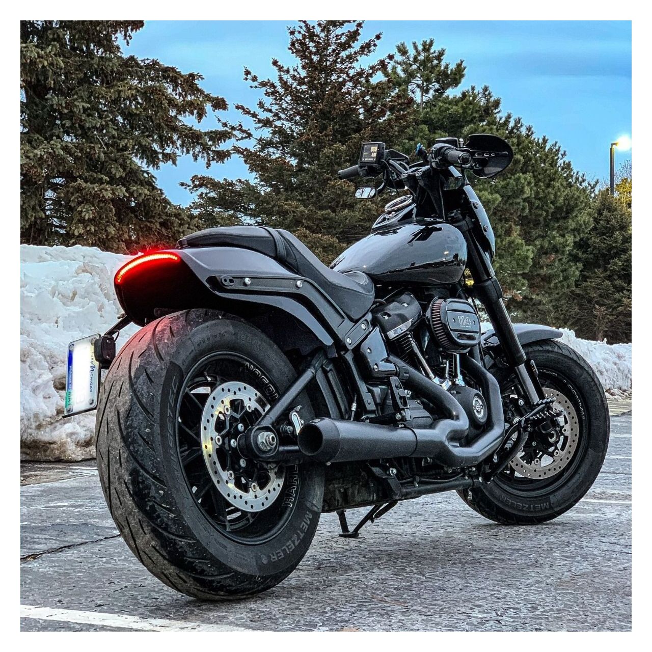 Custom Dynamics LED Taillight With Integrated Turn Signals For