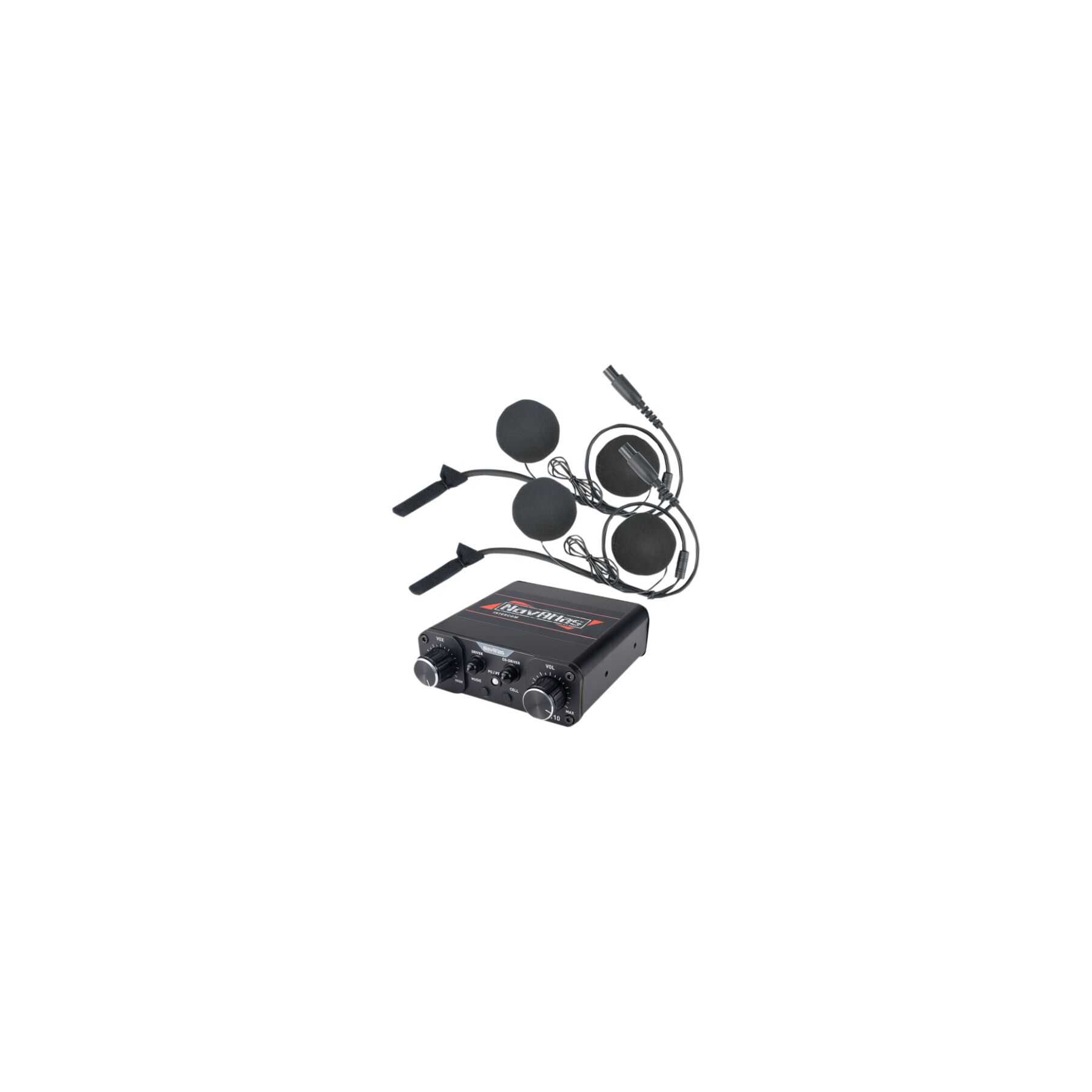 NavAtlas NNT10 In-Helmet Intercom System Kit
