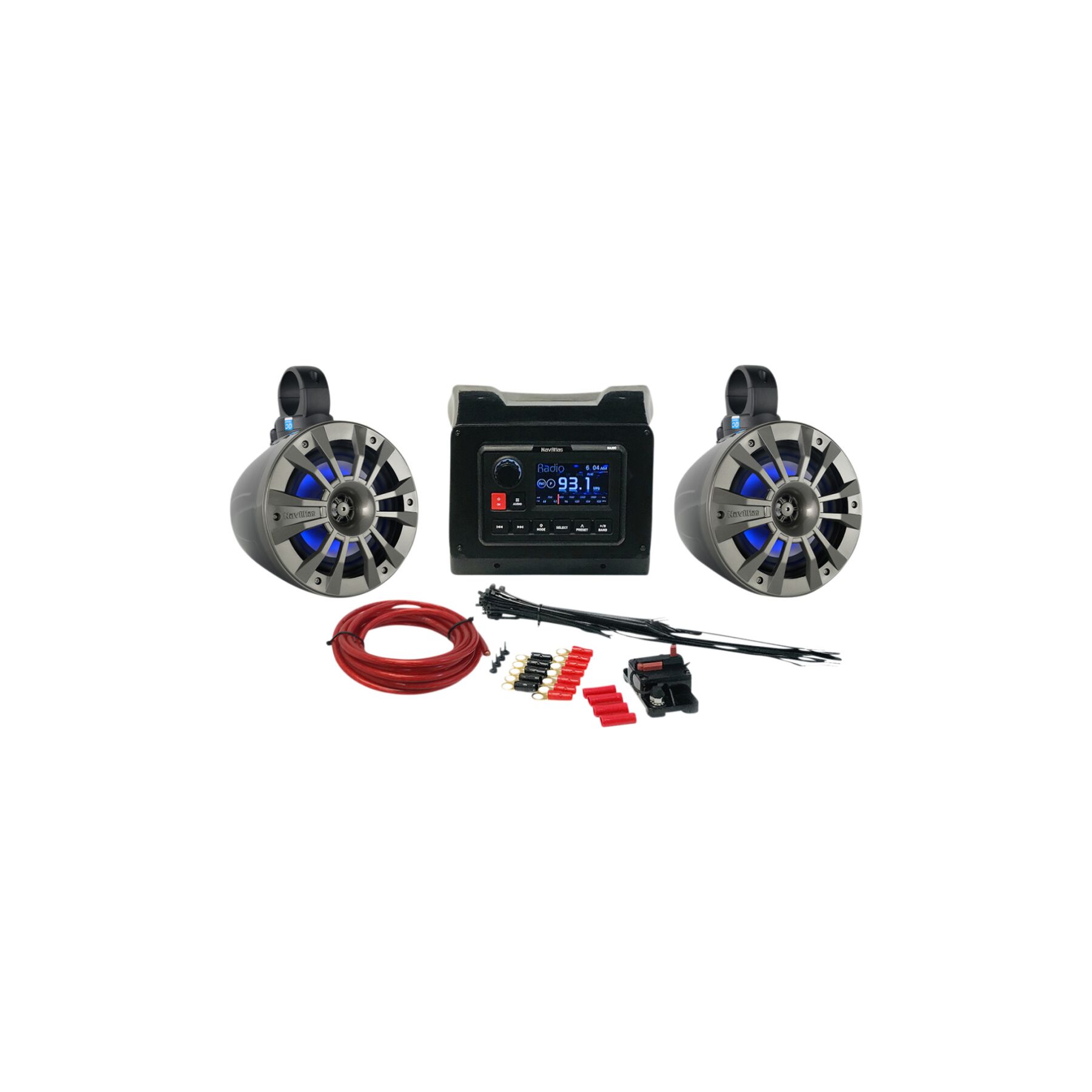 NavAtlas Zone 2 Audio Kit Can-Am Maverick X3 MAX 2017-2021