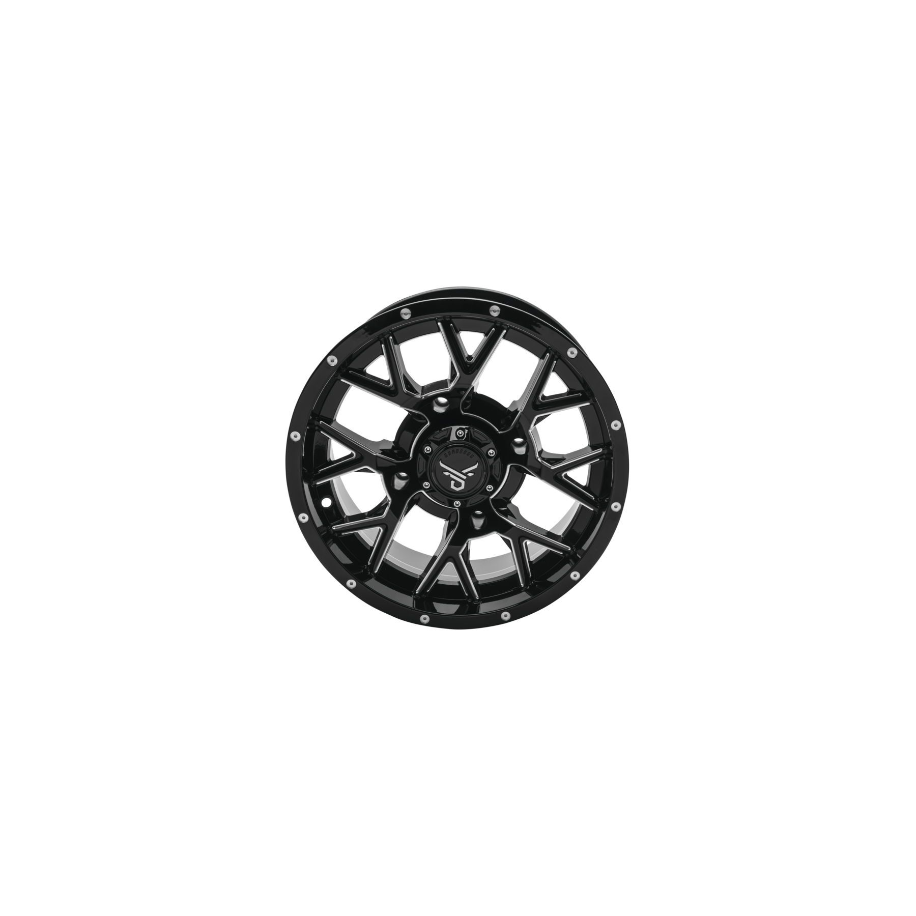 Quad Boss Barbwire Wheels 4/137