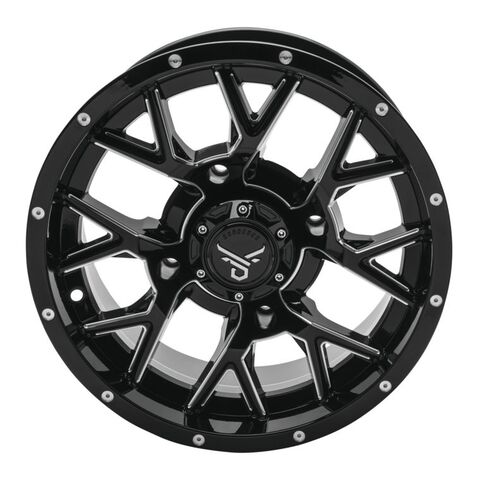 Quad Boss Barbwire Wheels 4/137