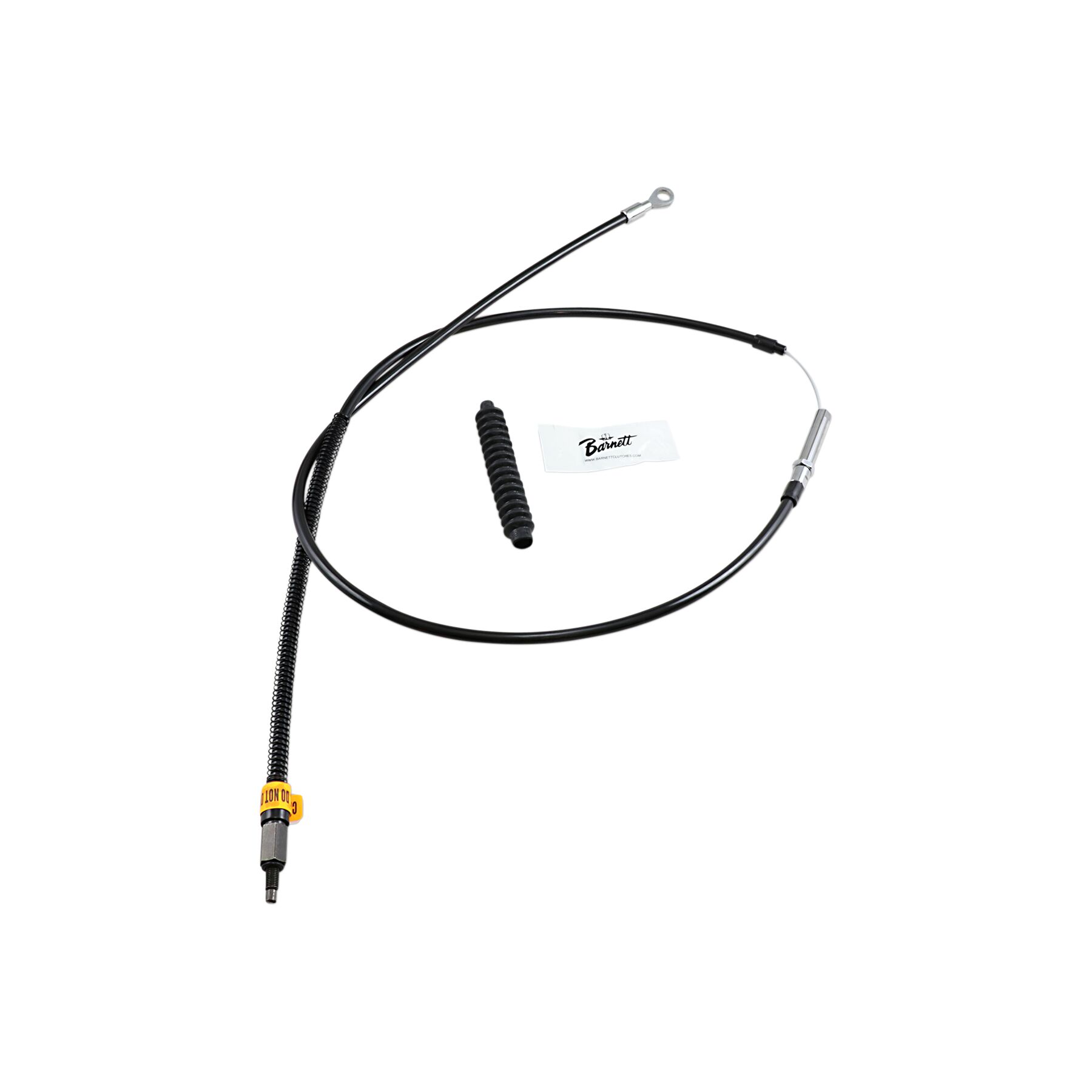 Barnett Black Vinyl Clutch Cable For Harley Dyna FXDF 2008-2017