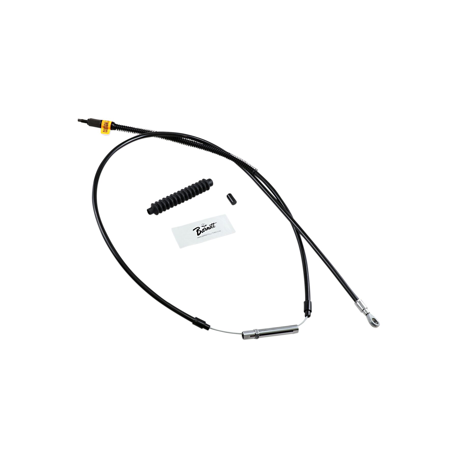Barnett Black Vinyl Clutch Cable For Harley Softail 2007-2014