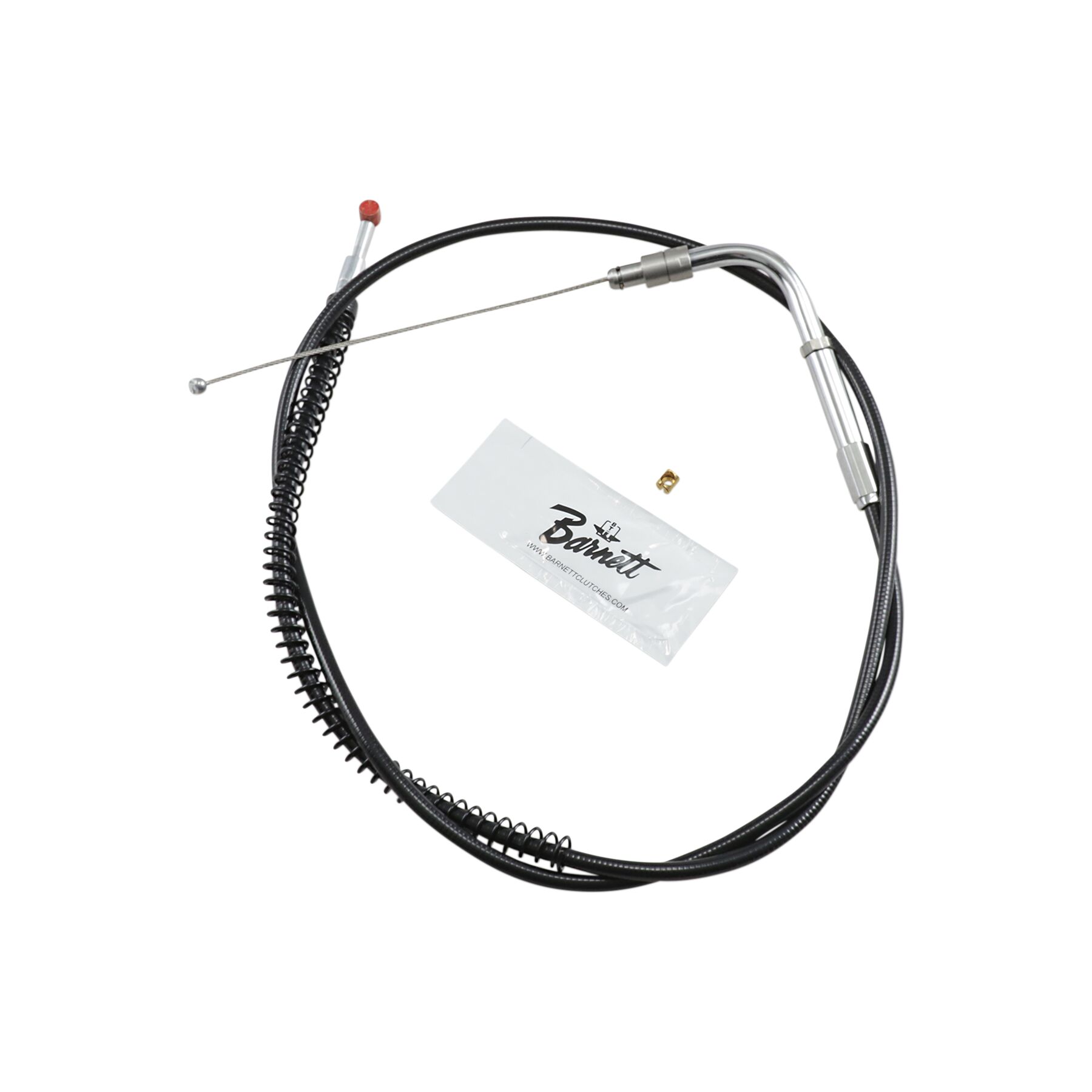 Barnett Black Vinyl Throttle Cable For Harley FXD / FXDF 2006-2017