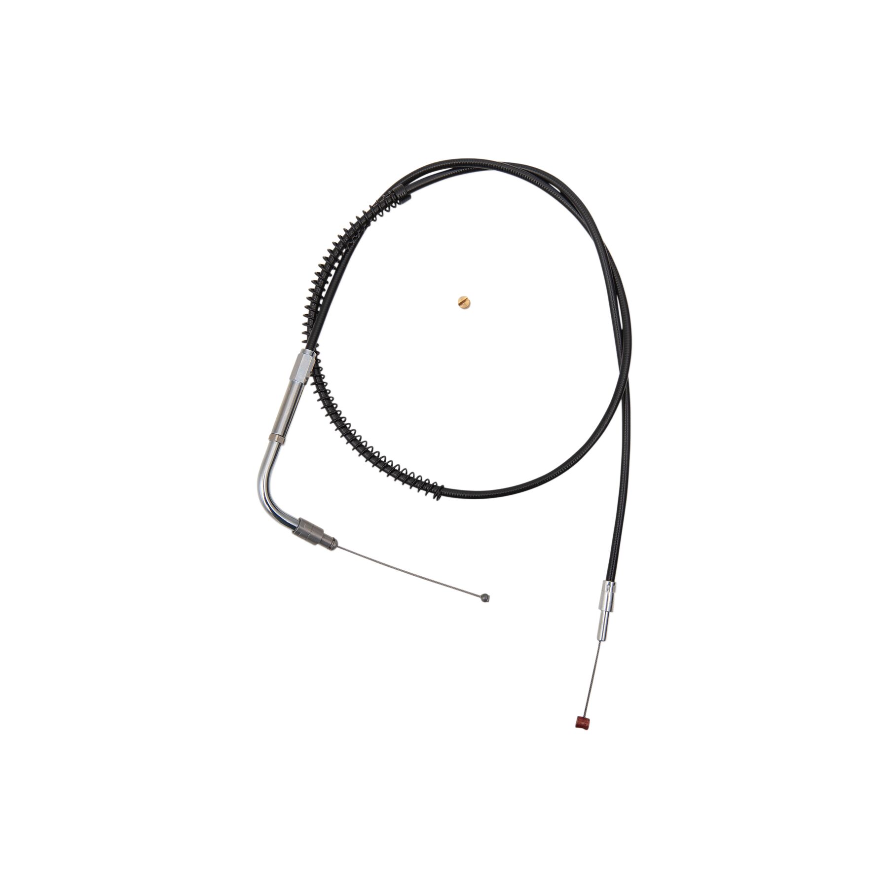 Barnett Black Vinyl Throttle Cable For Harley Dyna 2006-2017