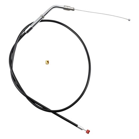 Barnett Black Vinyl Throttle Cable For Harley Sportster 2000-2001