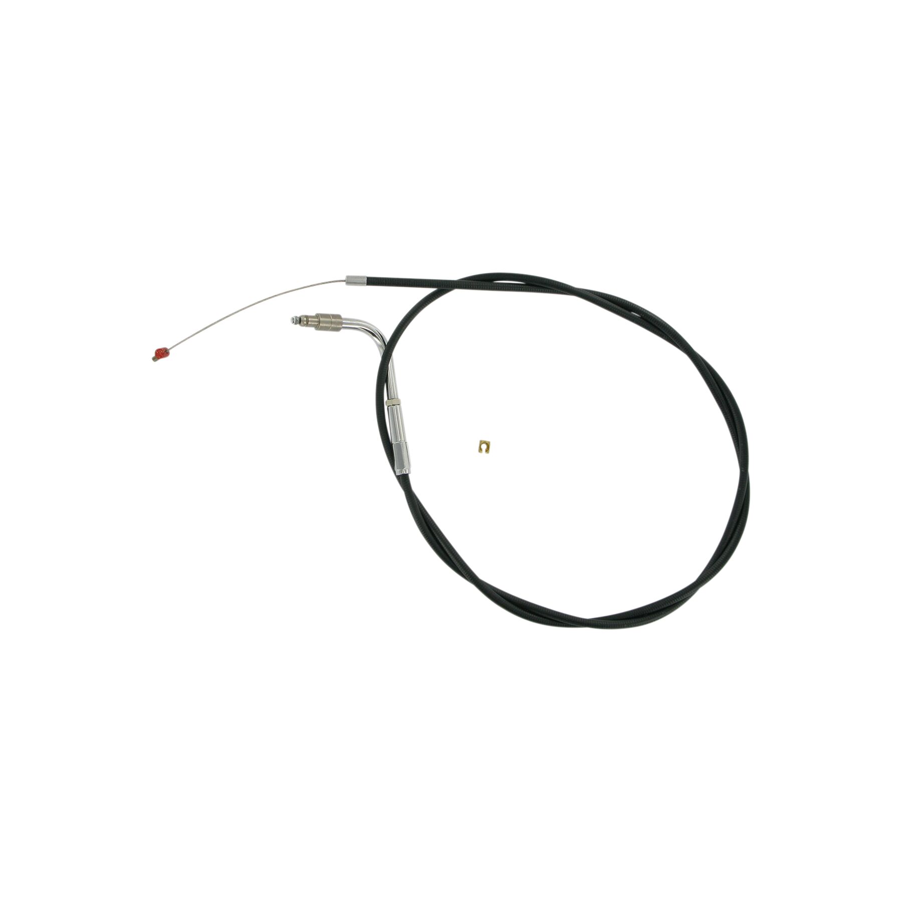 Barnett Black Vinyl Throttle Cable For Harley FLHR/C 1996-2001