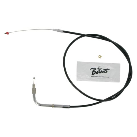 Barnett Black Vinyl Throttle Cable For Harley FLHT / FLTR 1996-2001