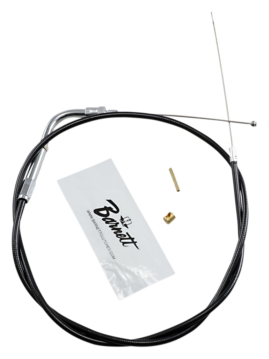 Black Vinyl Throttle Cable For Harley RevZilla