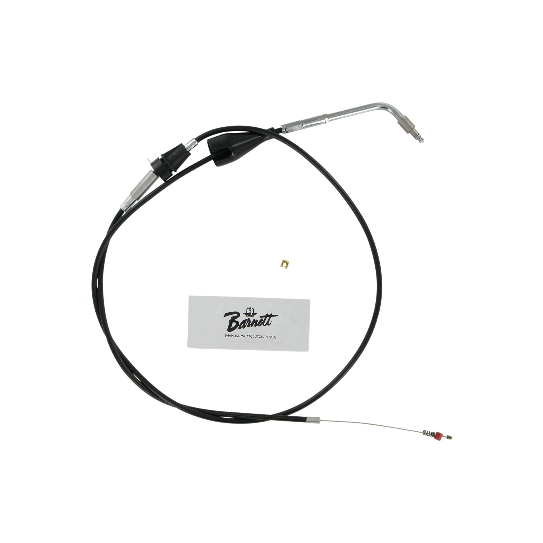 Barnett Black Vinyl Idle Cable For Harley Touring With Cruise 2007