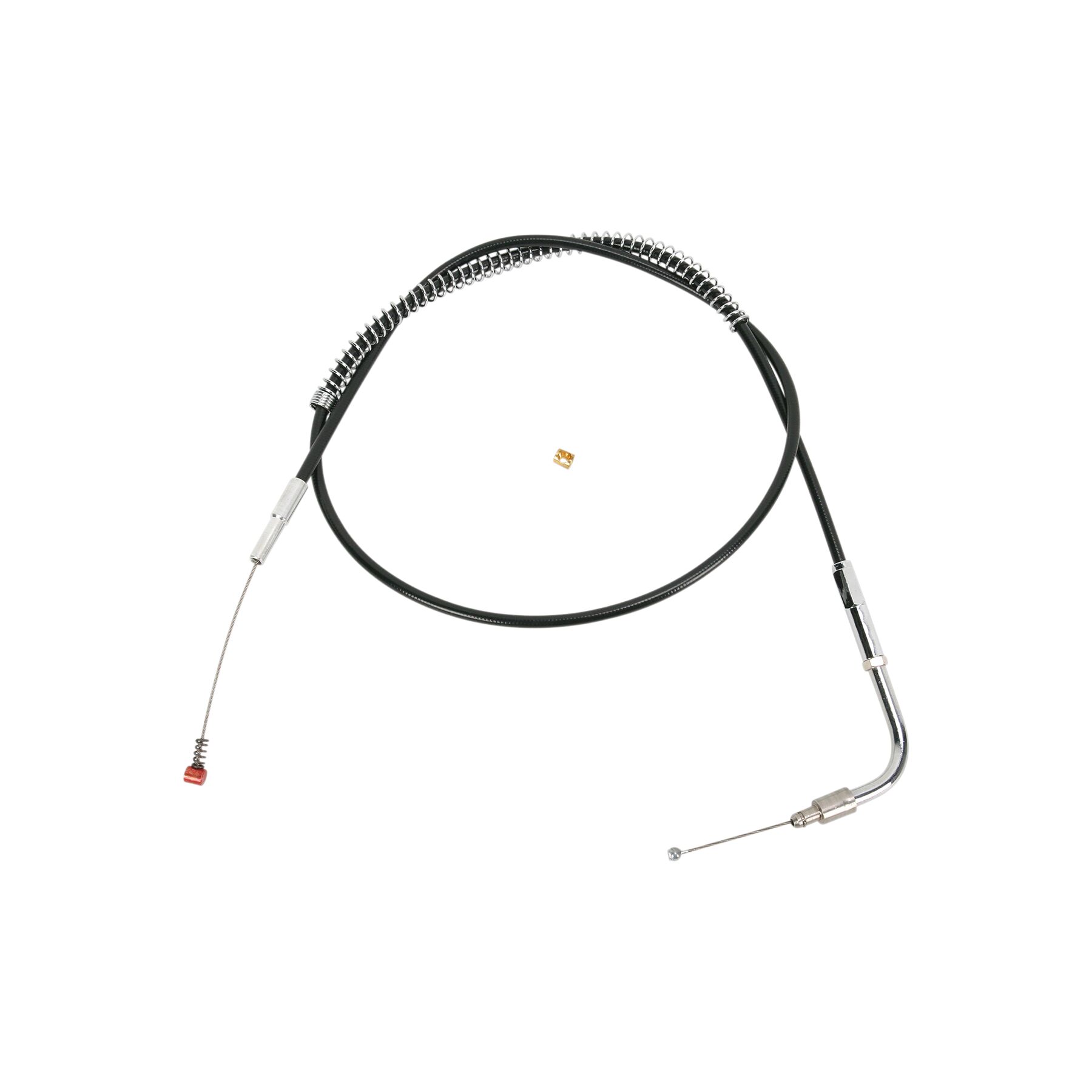 Barnett Black Vinyl Idle Cable For Harley Dyna 2006-2017