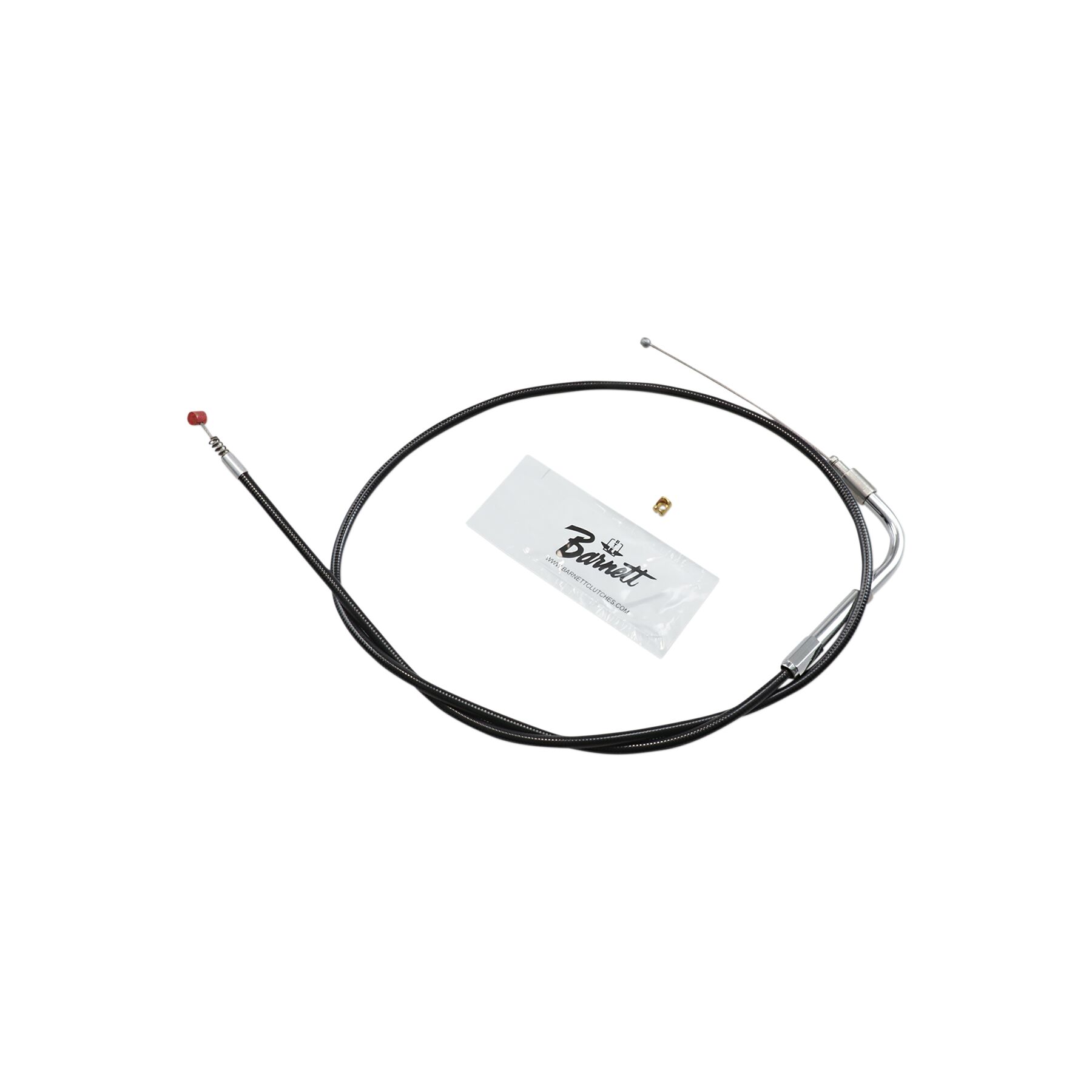 Barnett Black Vinyl Idle Cable For Harley Softail 1996-2000