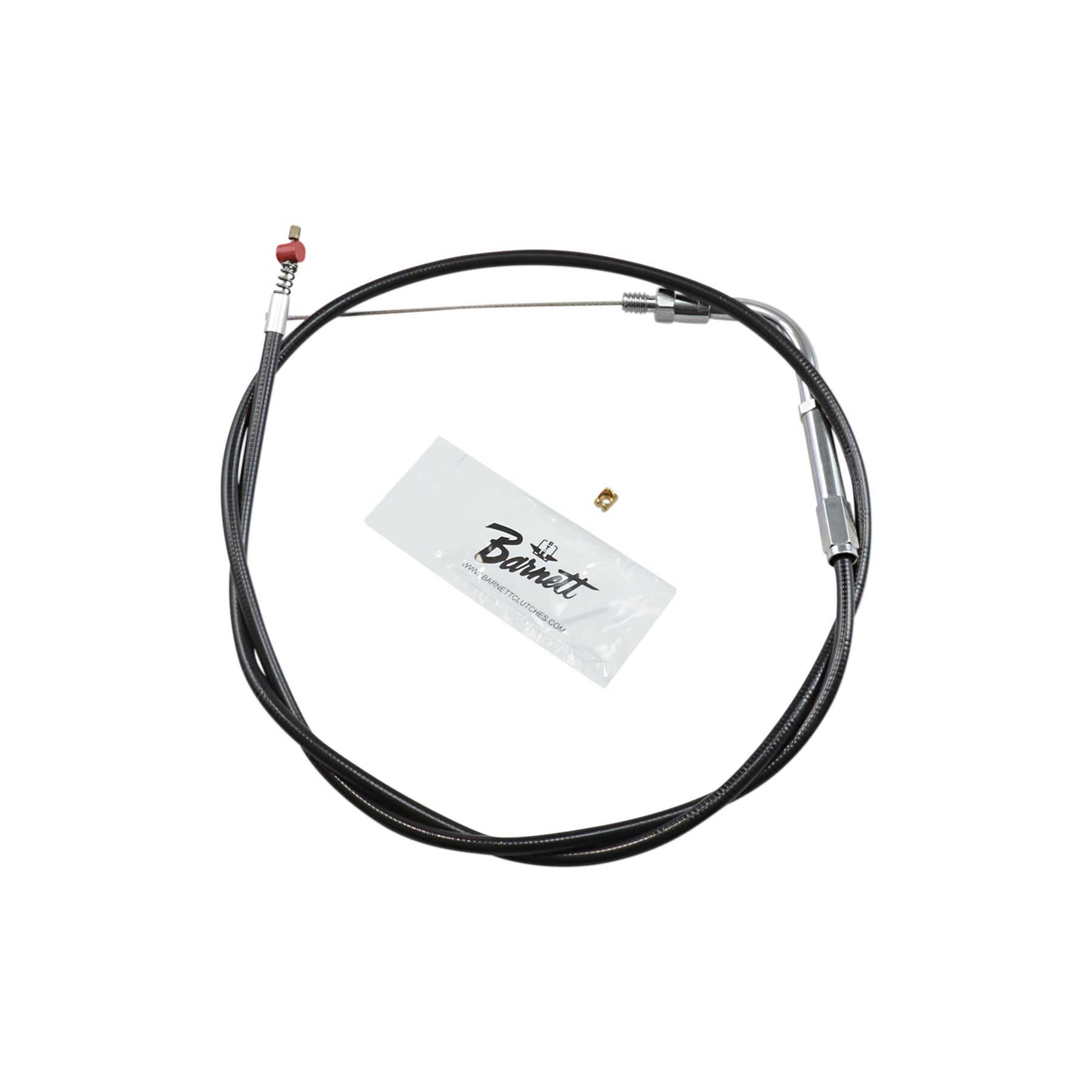 Barnett Black Vinyl Idle Cable For Harley Softail / Dyna 1990-1995