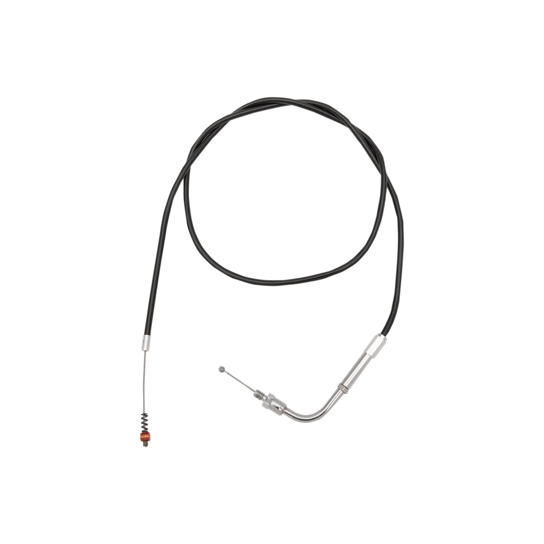 Barnett Black Vinyl Idle Cable For Harley FXLR 1988-1989