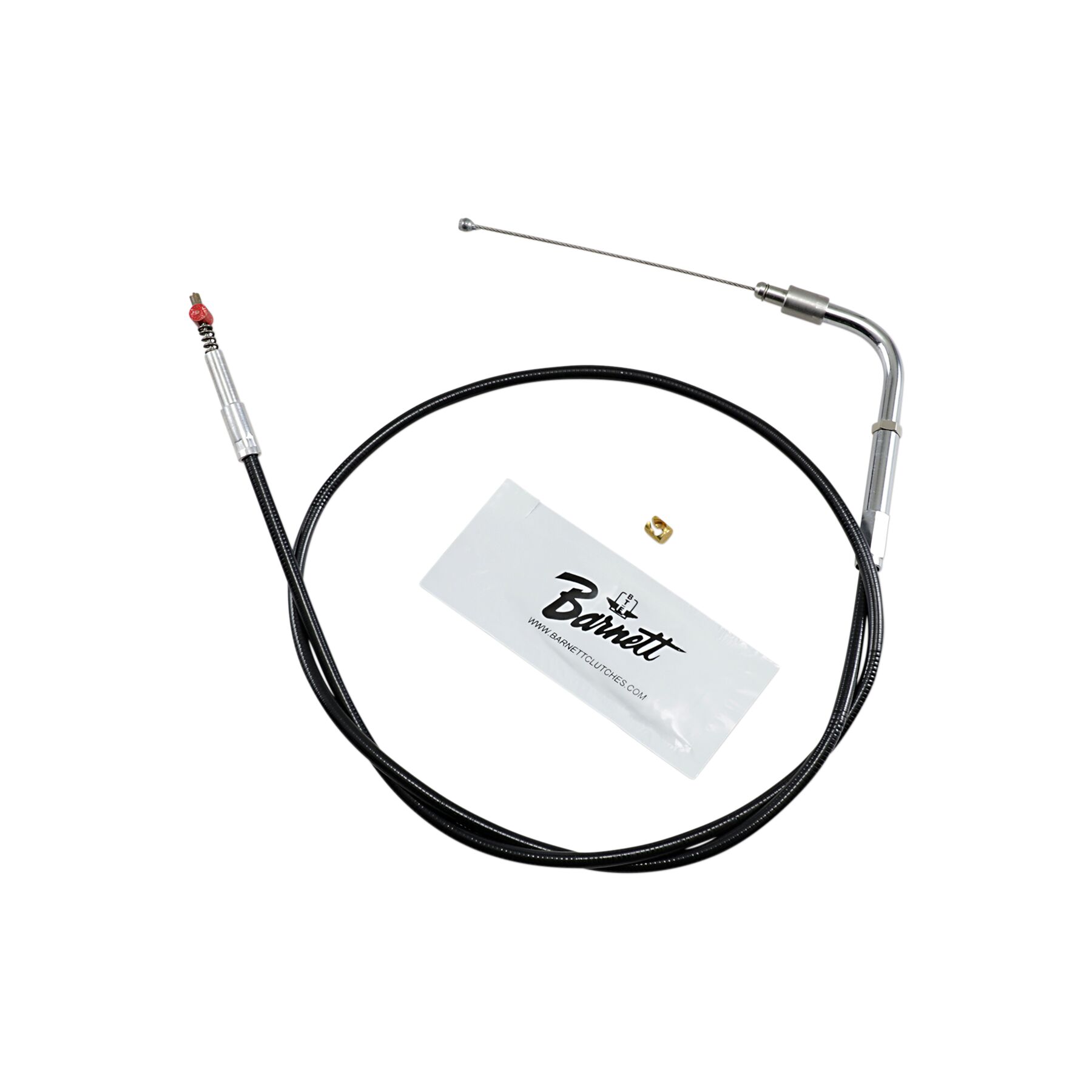 Barnett Black Vinyl Idle Cable For Harley Softail 2001-2015