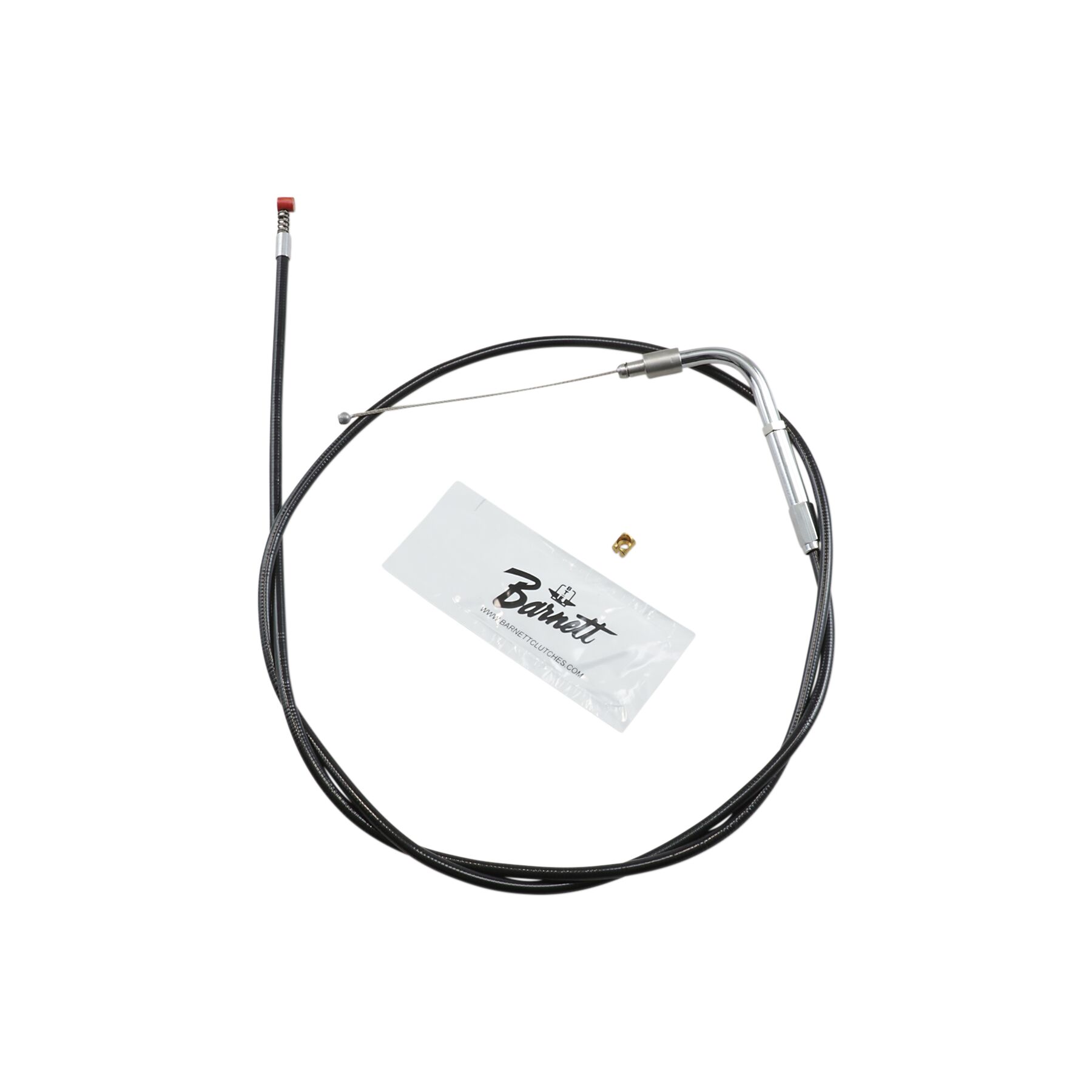 Barnett Black Vinyl Idle Cable For Harley Touring 1996-1998