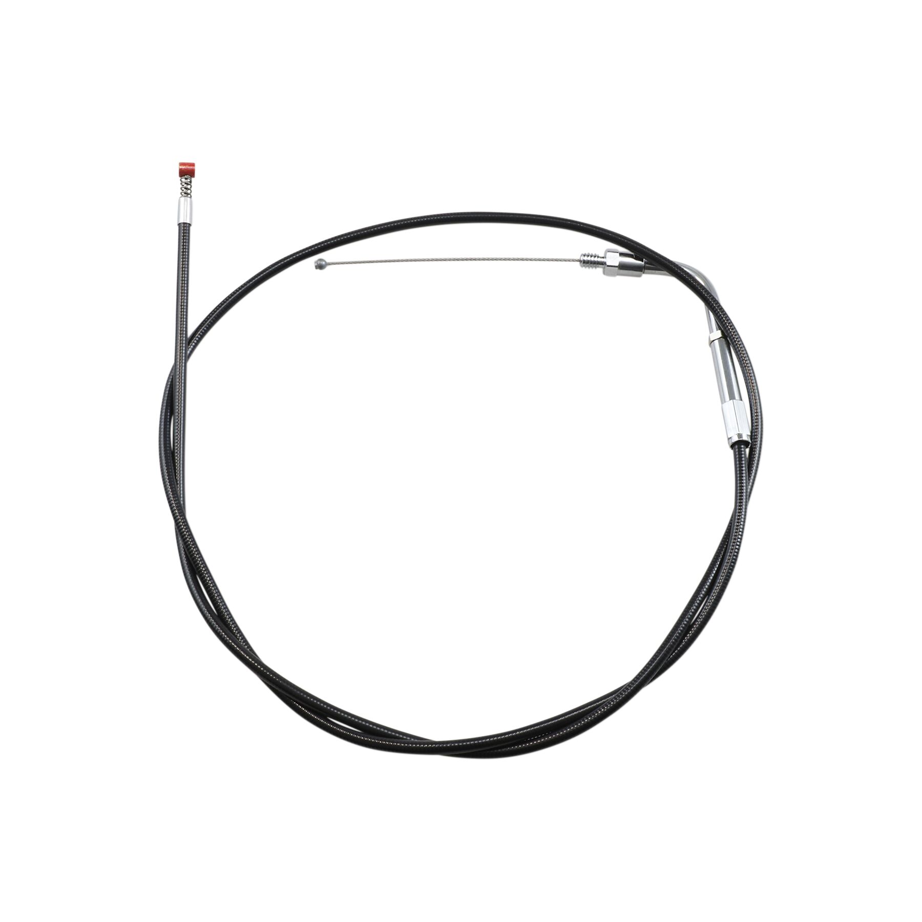 Barnett Black Vinyl Idle Cable For Harley Touring 1990-1995
